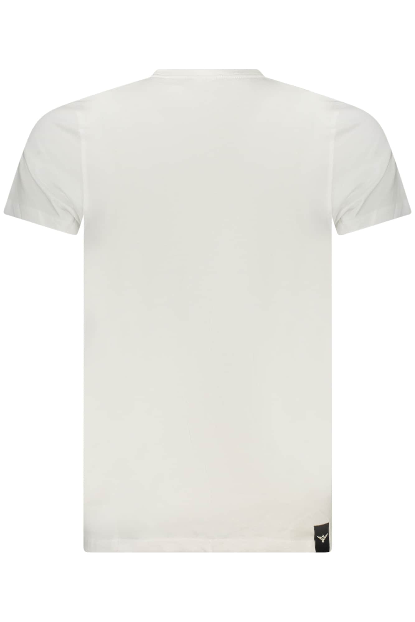 Military academy heren korte mouw t-shirt wit