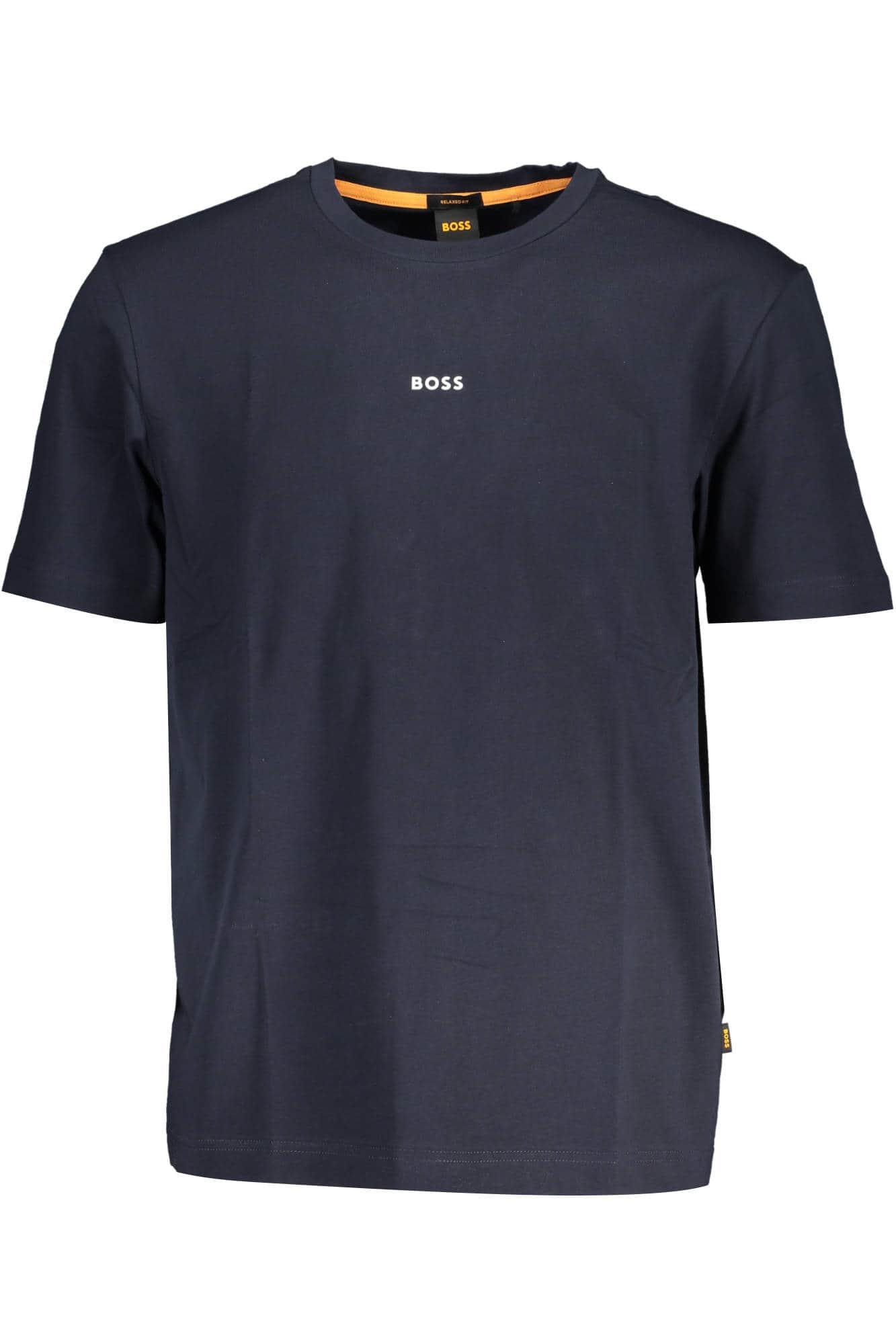 Boss heren korte mouw t-shirt, blauw