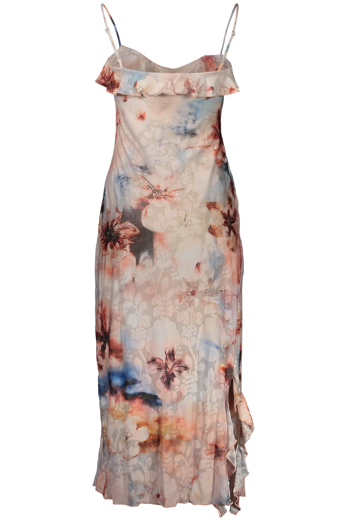 Desigual dames lang roze jurk
