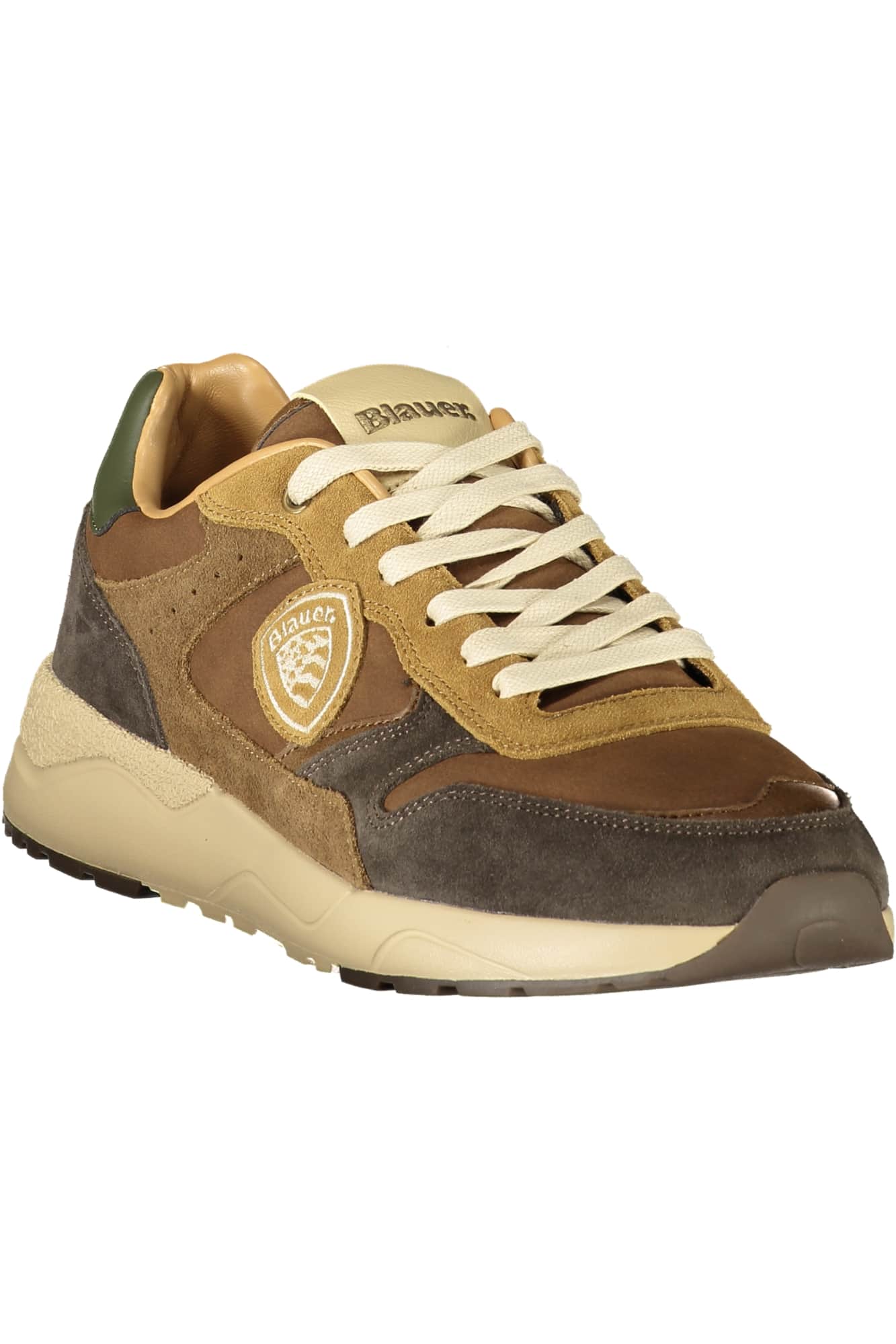 Blauer heren sportschoenen groen