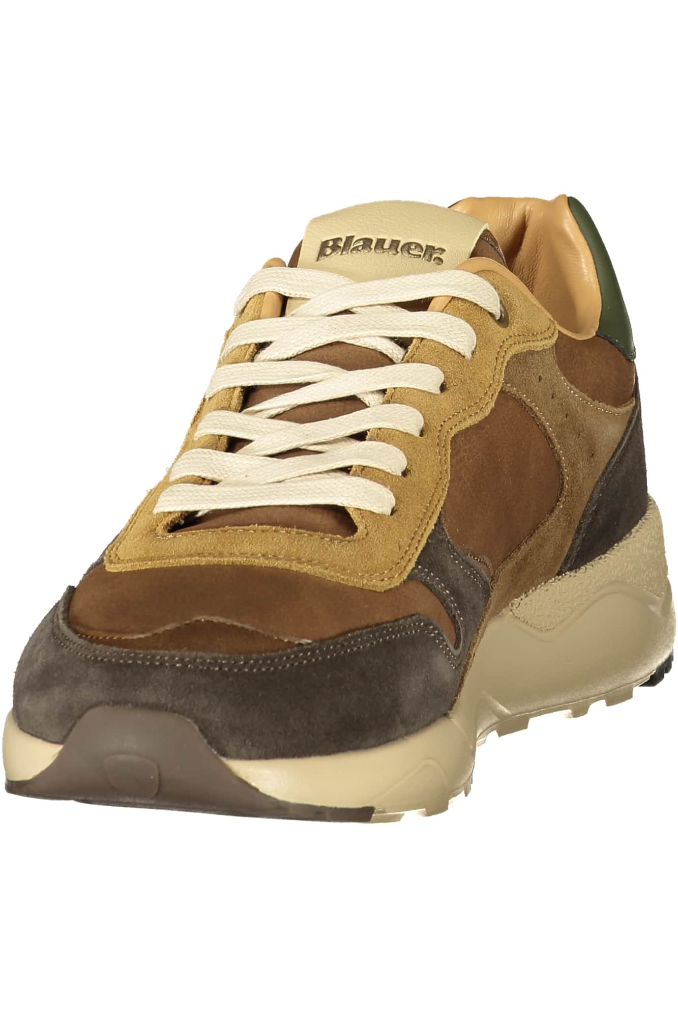 Blauer heren sportschoenen groen