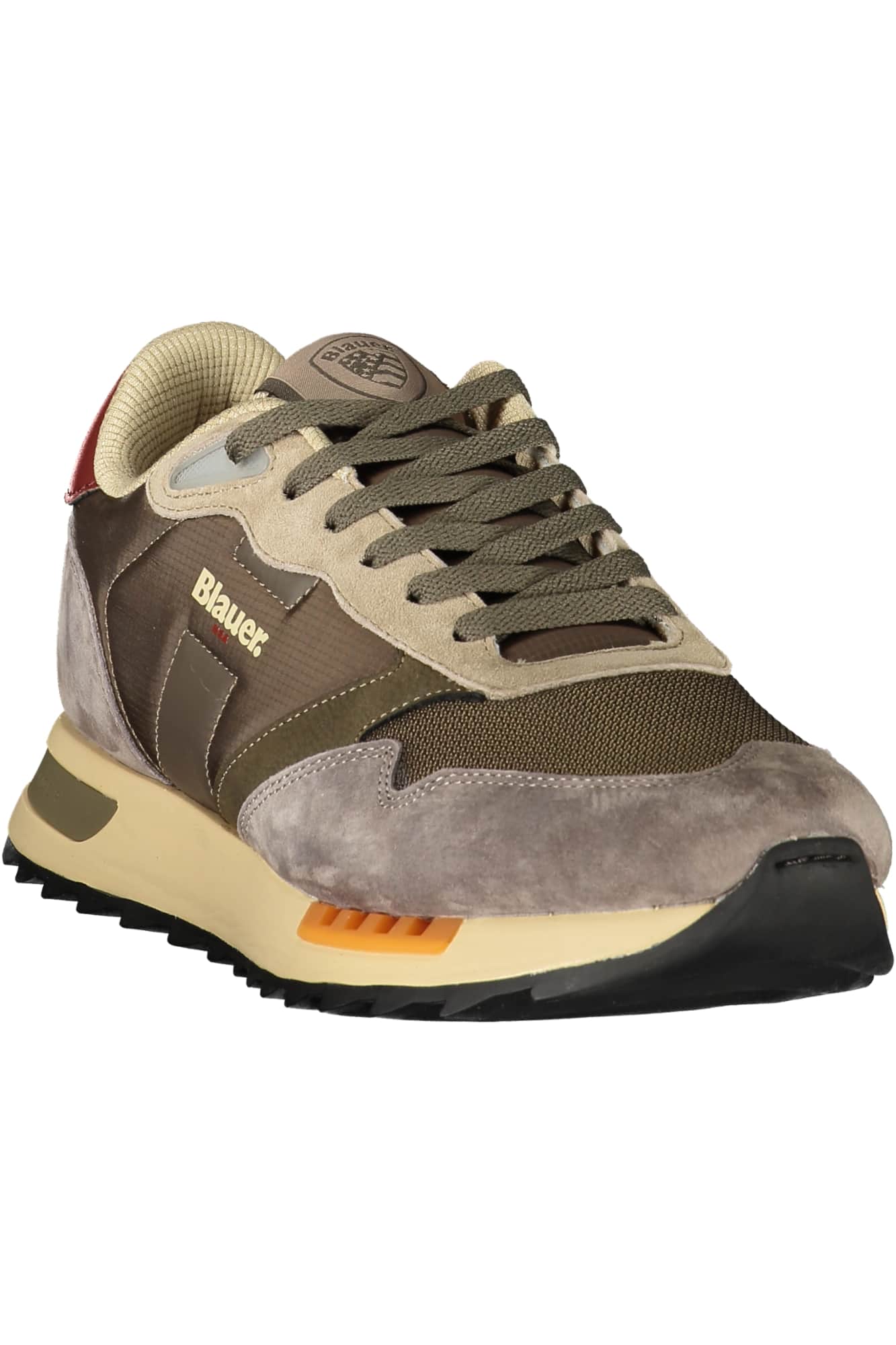 Blauer heren zwart sportschoenen
