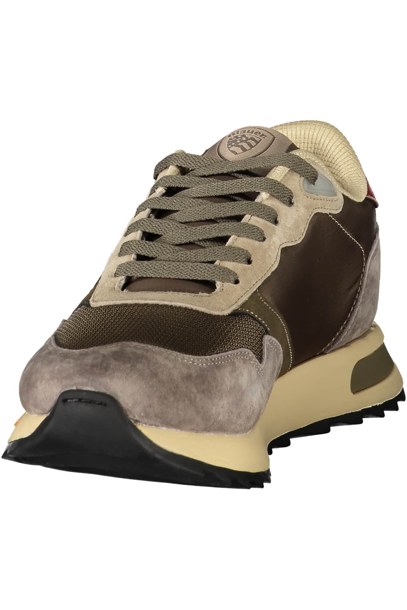 Blauer heren zwart sportschoenen