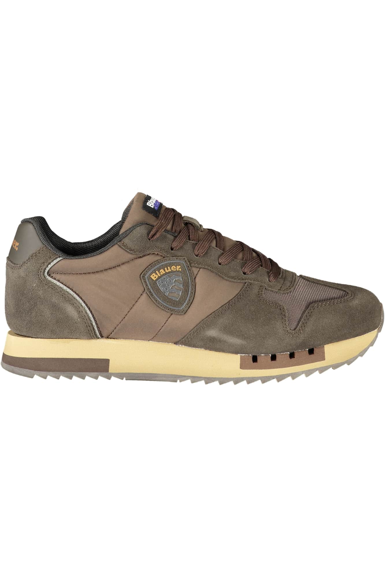 Blauer heren zwart sportschoenen