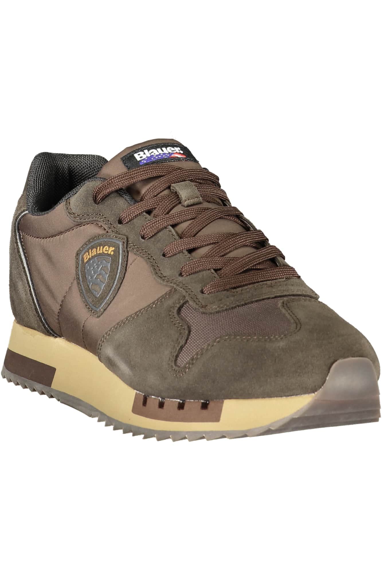 Blauer heren zwart sportschoenen