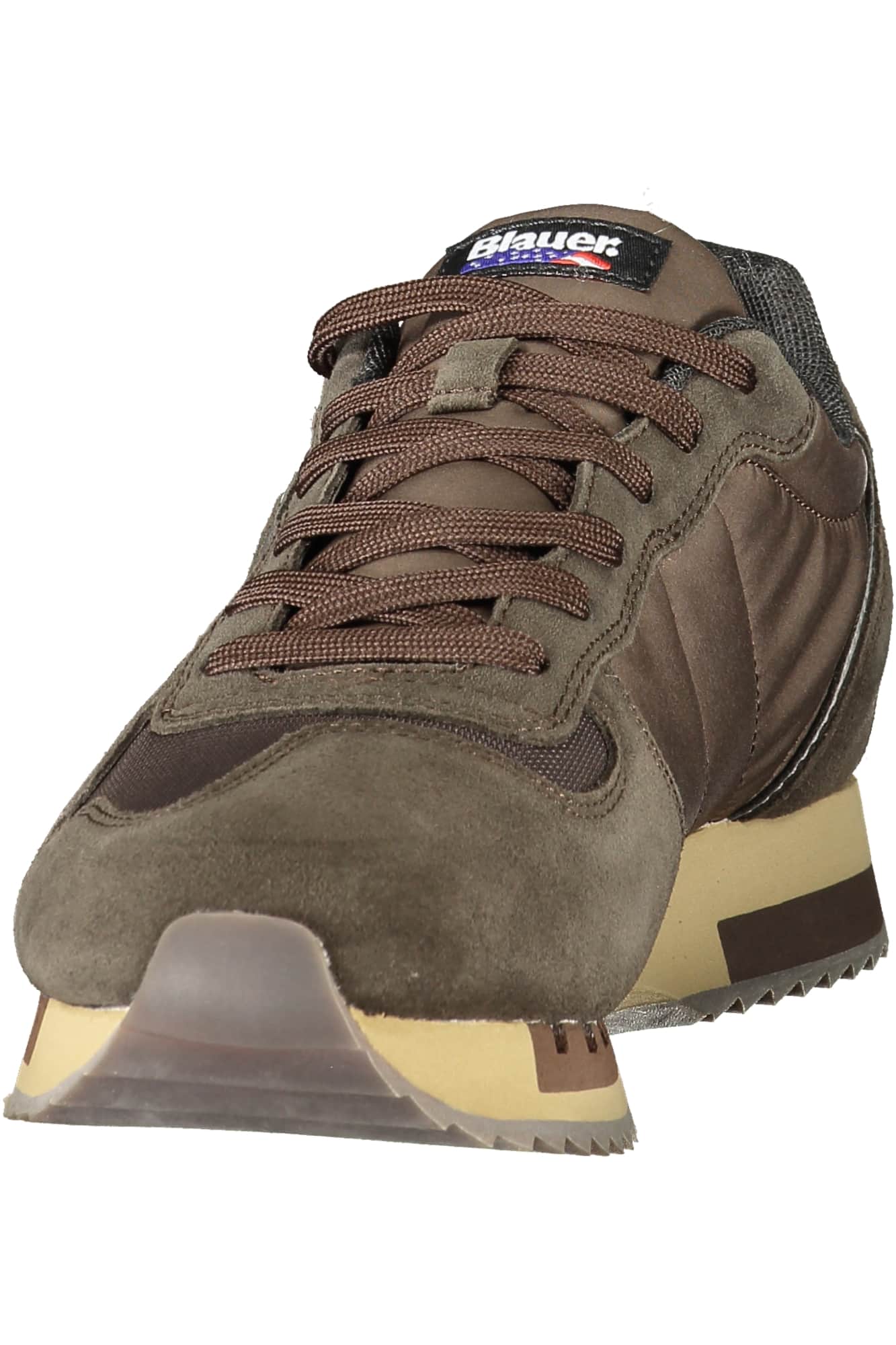 Blauer heren zwart sportschoenen