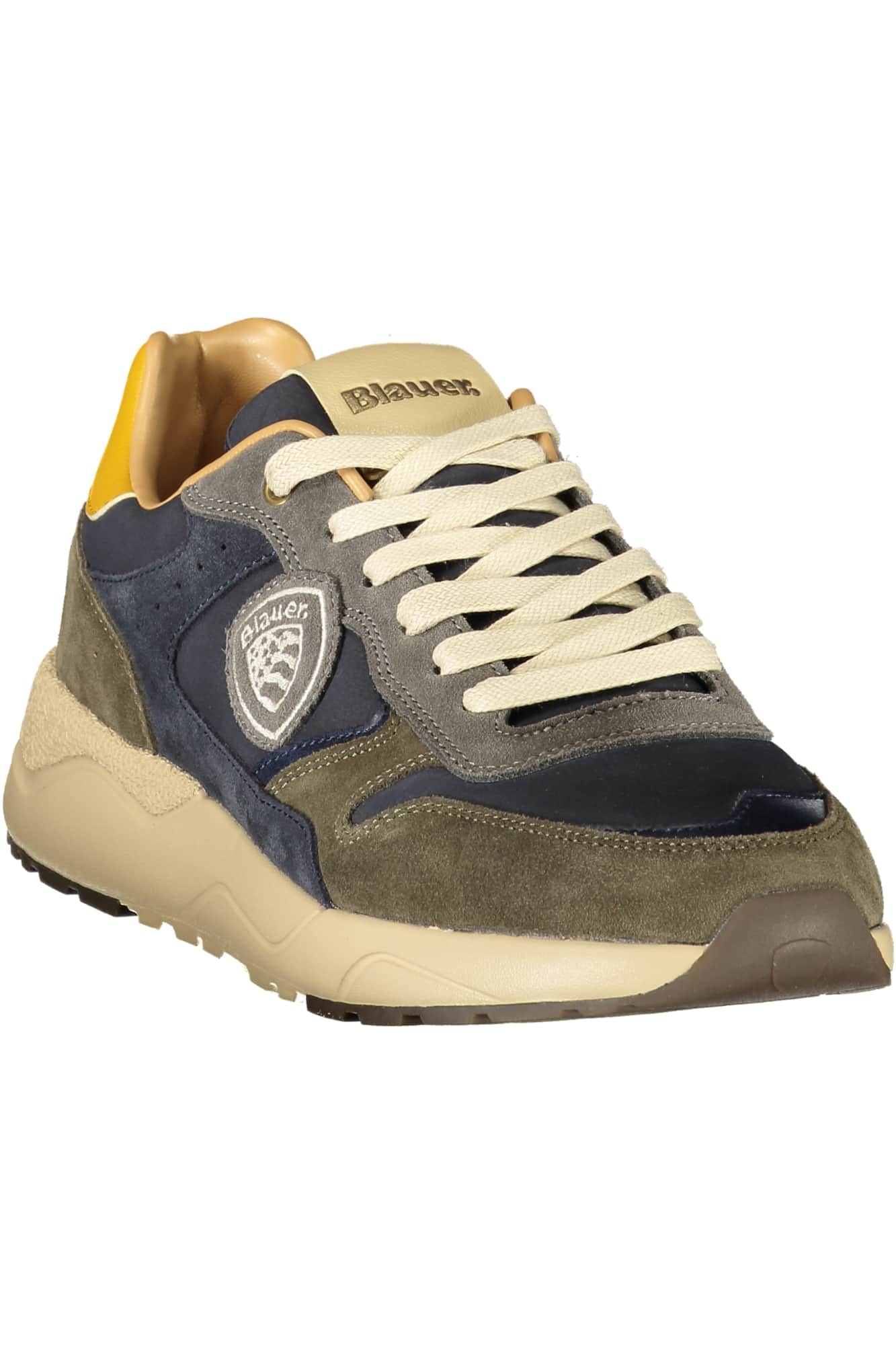Blauer heren sportschoenen groen
