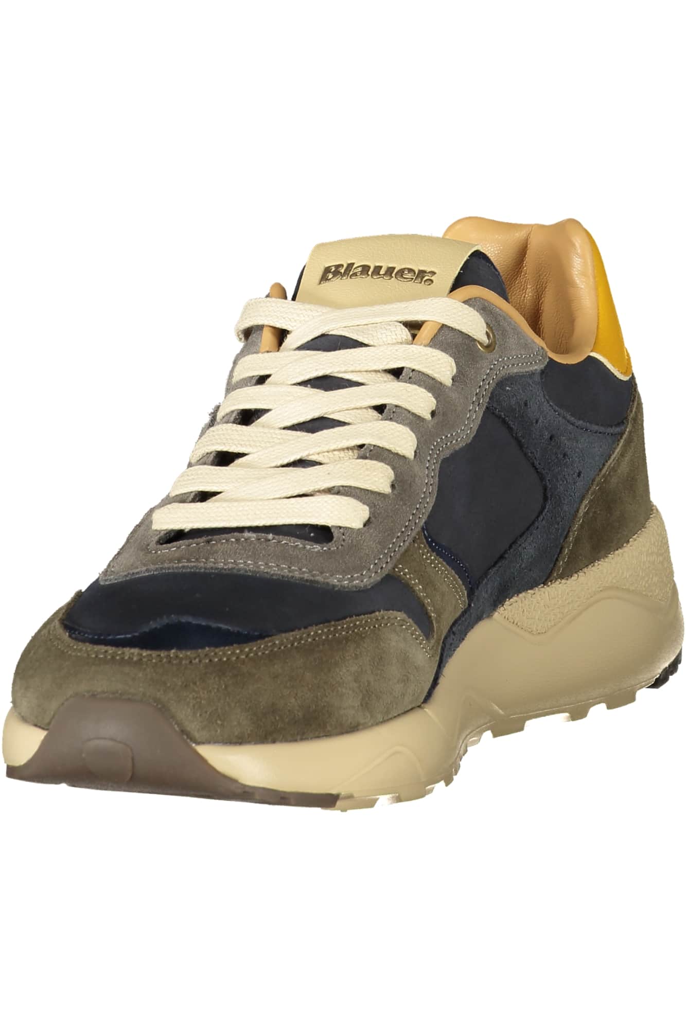 Blauer heren sportschoenen groen