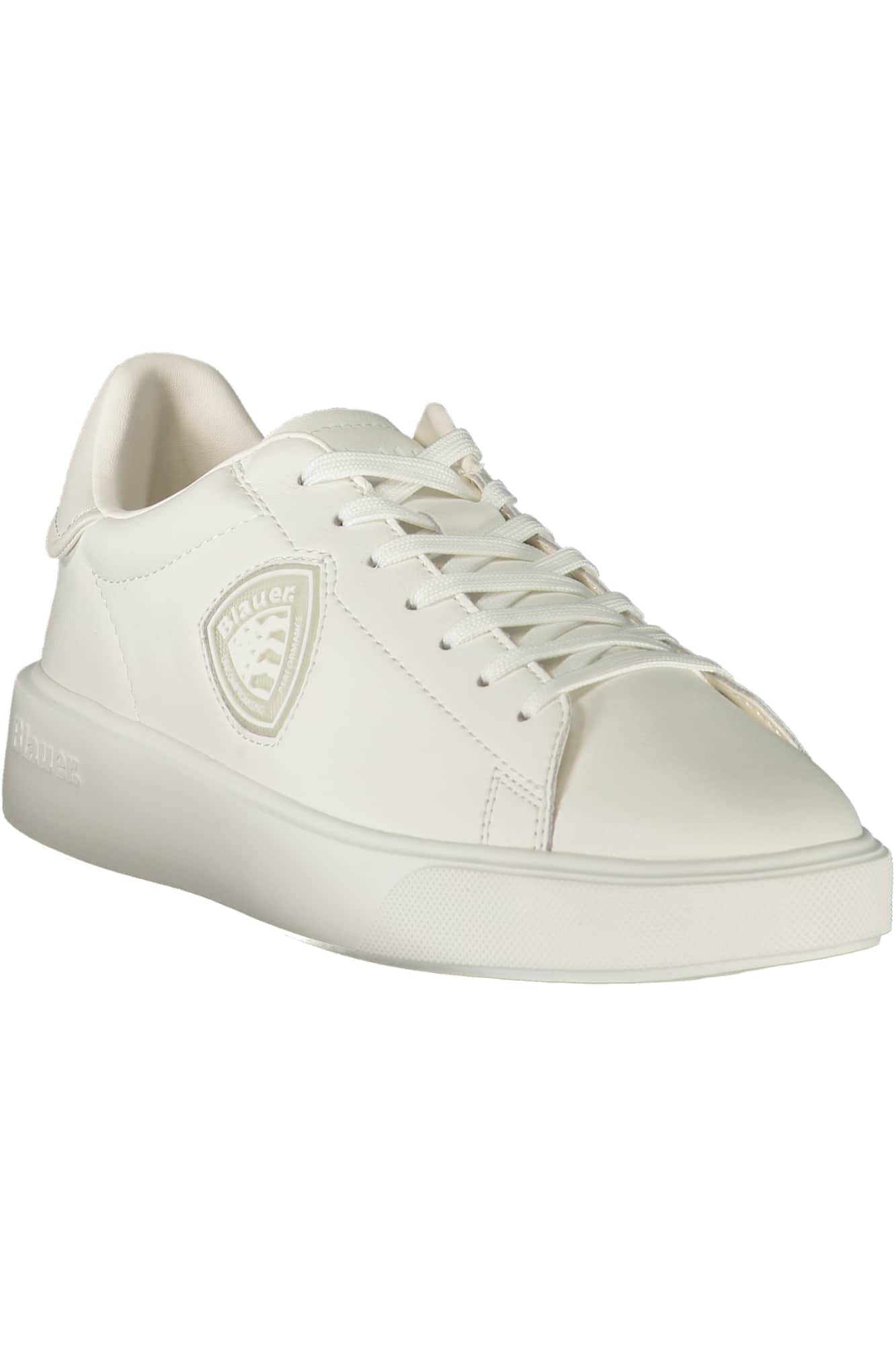 Blauer heren wit sportschoenen