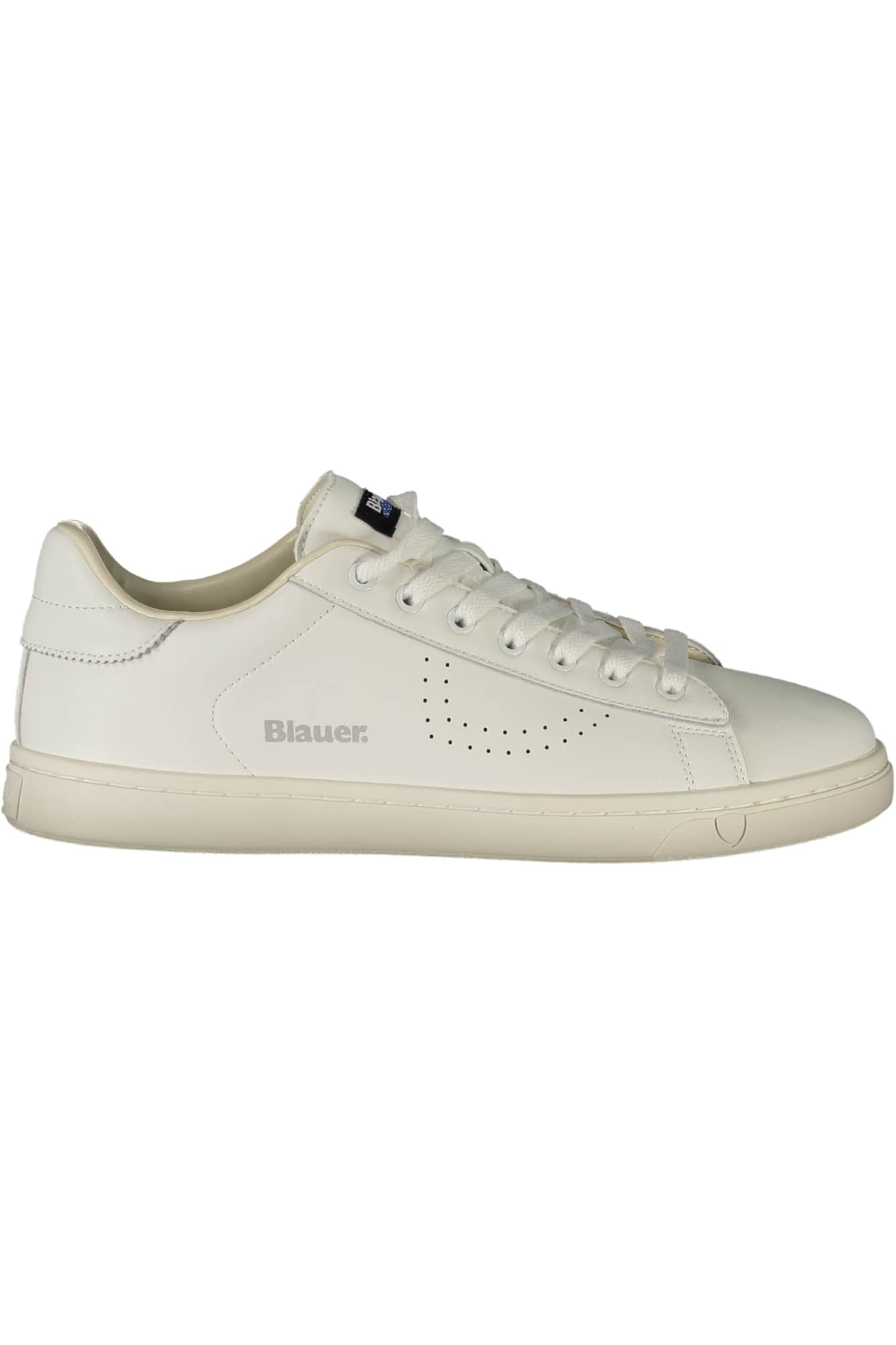 Blauer heren wit sportschoenen