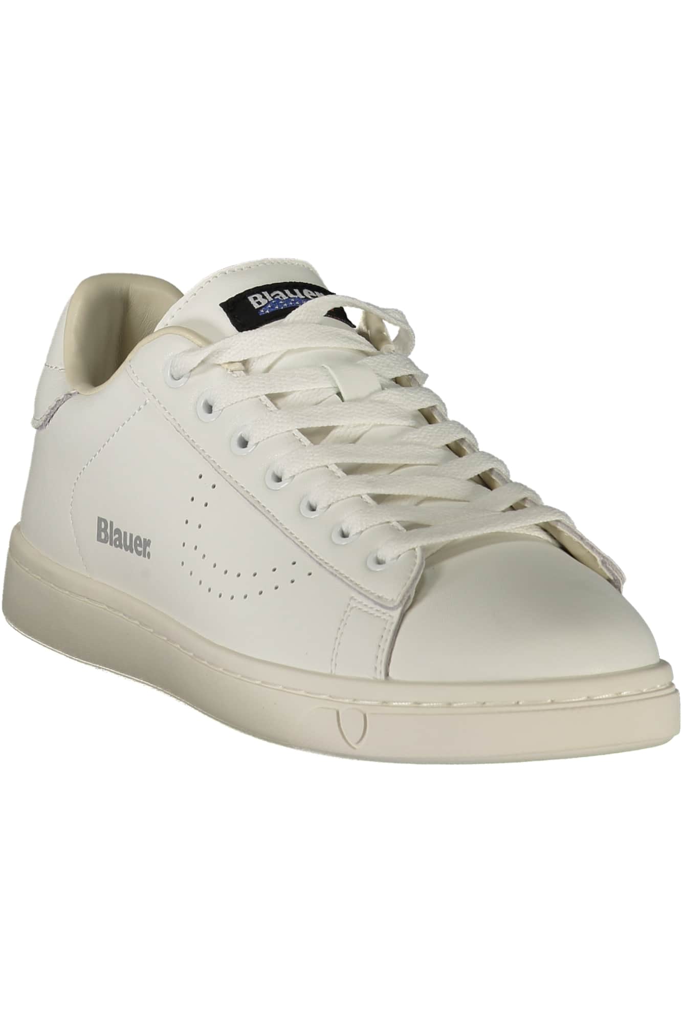 Blauer heren wit sportschoenen
