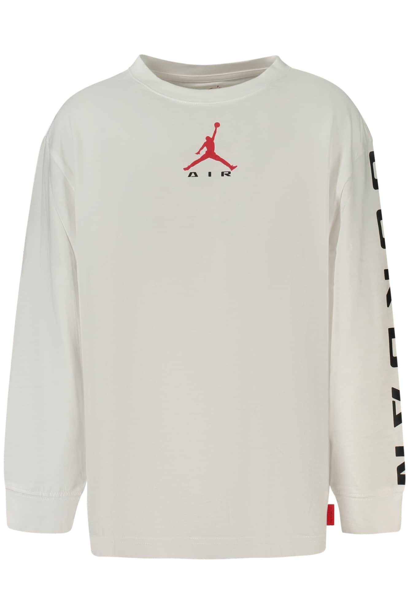 Jordan lange mouw t-shirt voor kinder, wit
