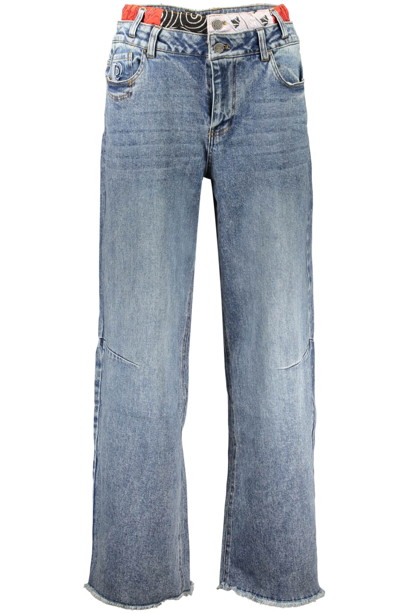 Desigual dames denim jeans blauw