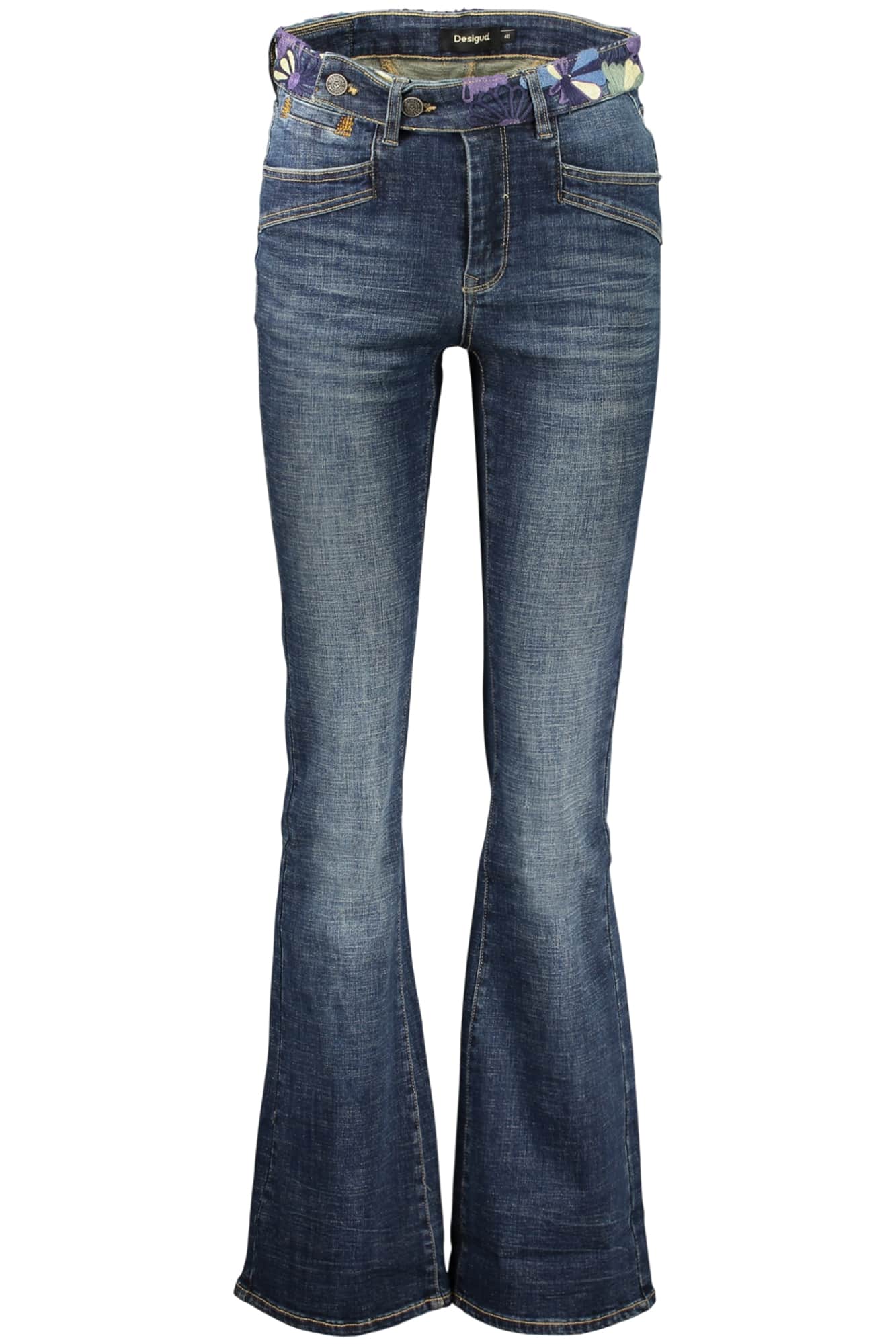 Desigual dames denim jeans blauw