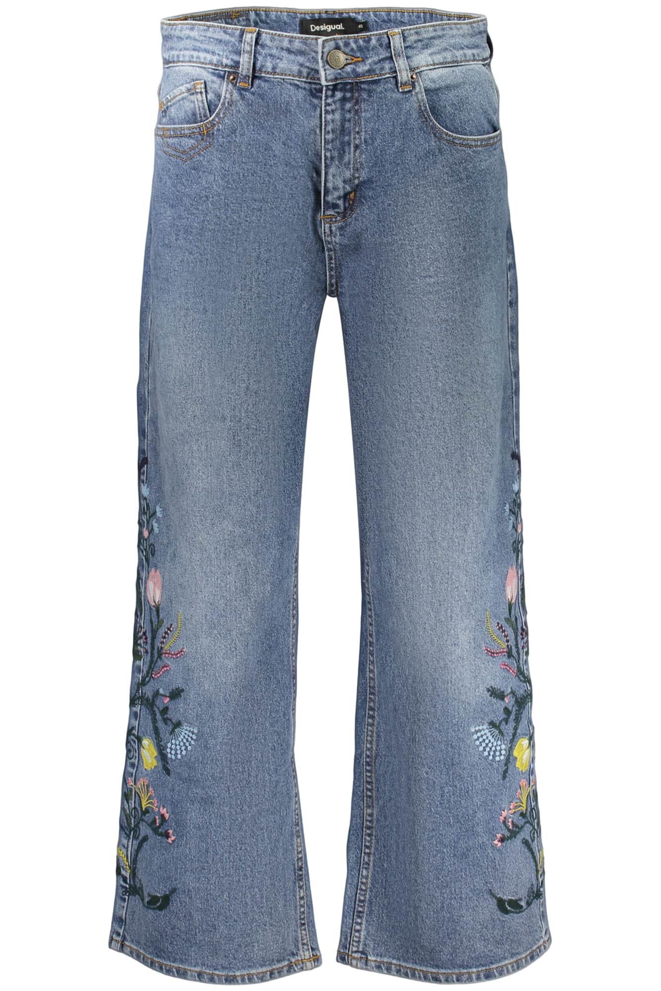 Desigual dames denim jeans blauw
