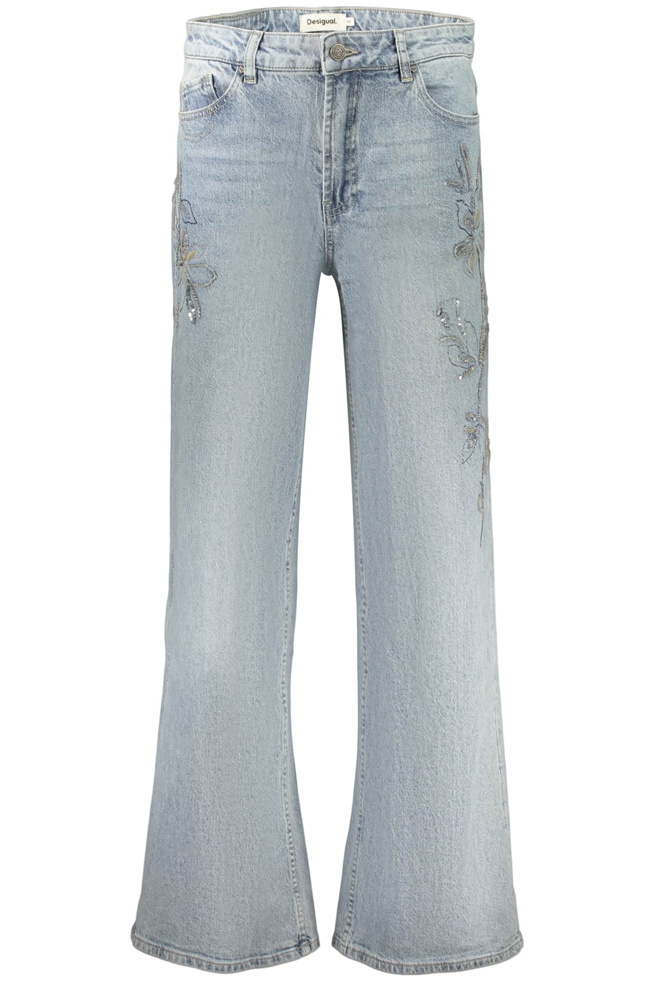 Desigual dames denim jeans blauw