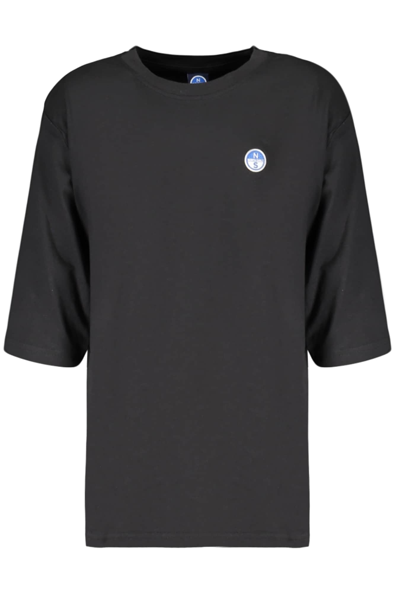 North Sails kinder korte mouw t-shirt, zwart