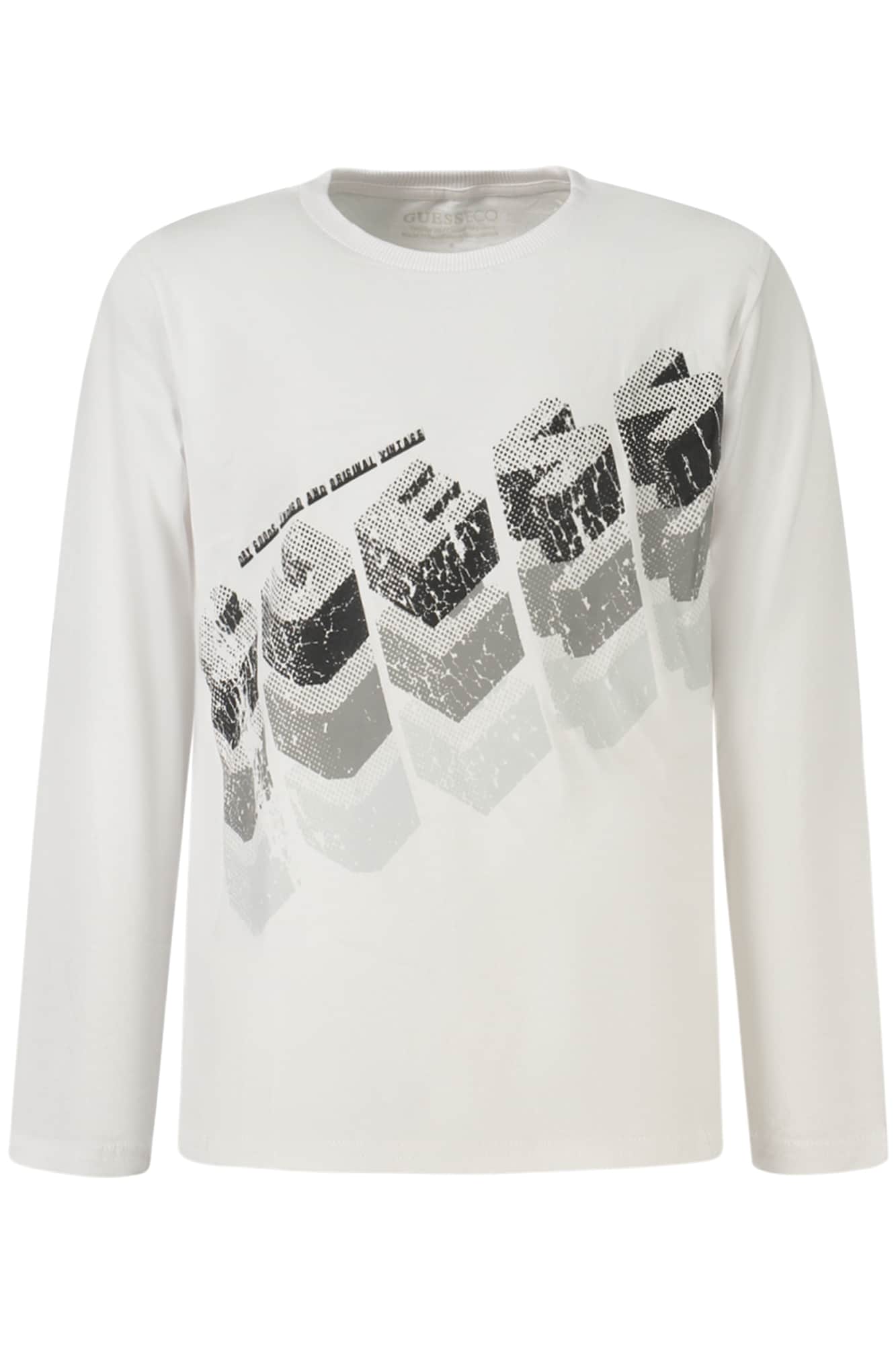 Guess Jeans korte mouw t-shirt voor kinder, wit