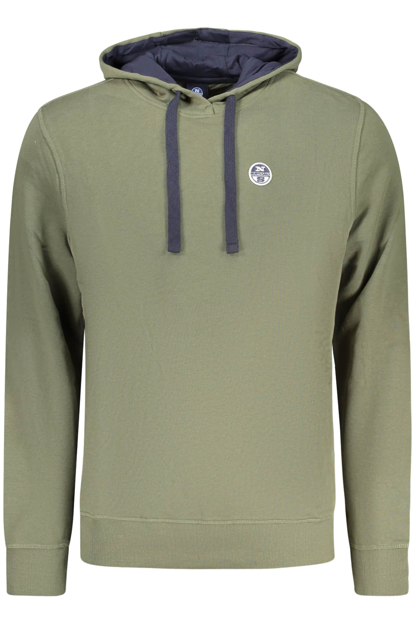 North Sails heren zwart met rits sweater