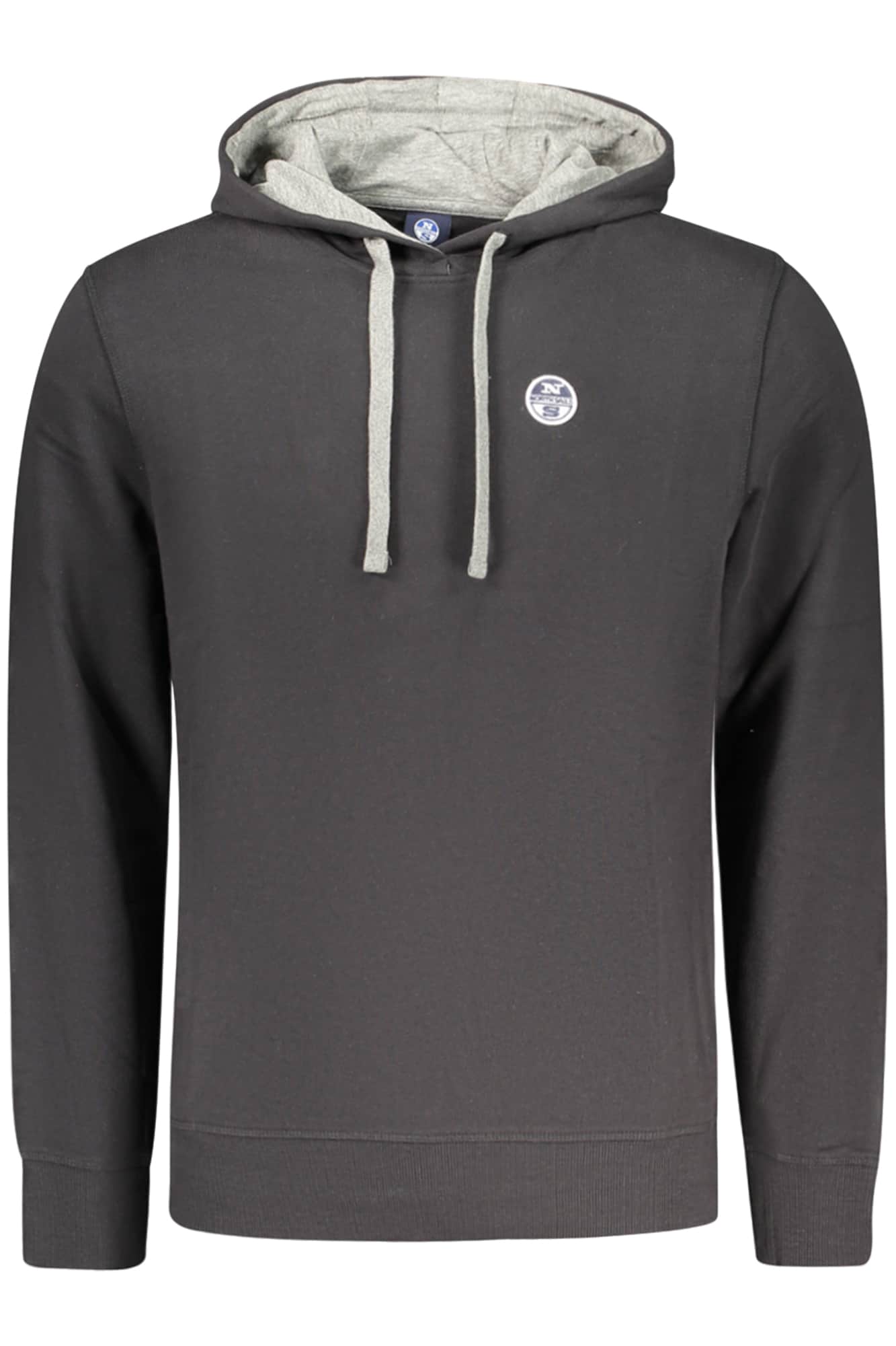 North Sails heren zwart met rits sweater