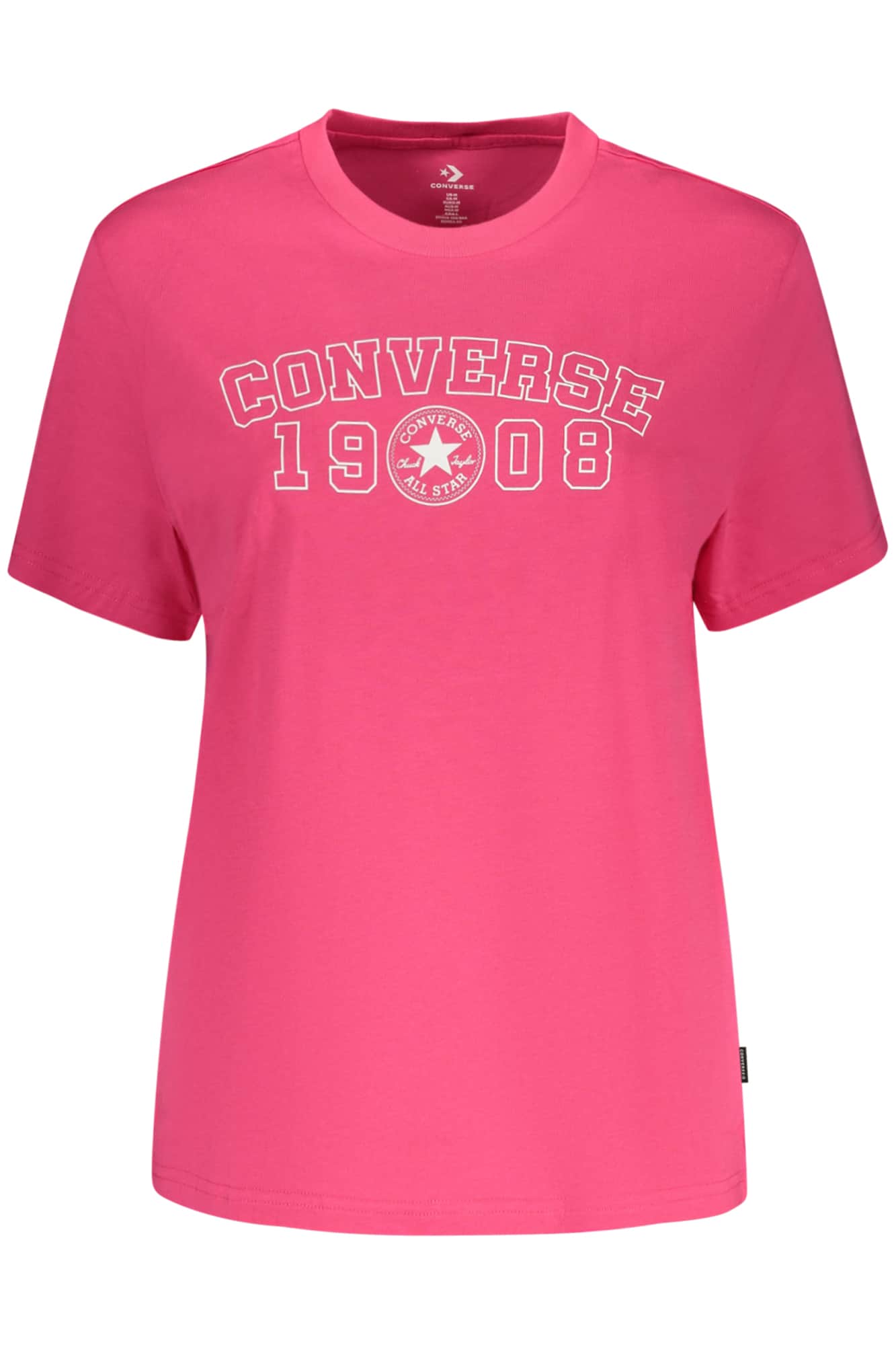 Converse Dames Korte Mouw T-Shirt, Roze