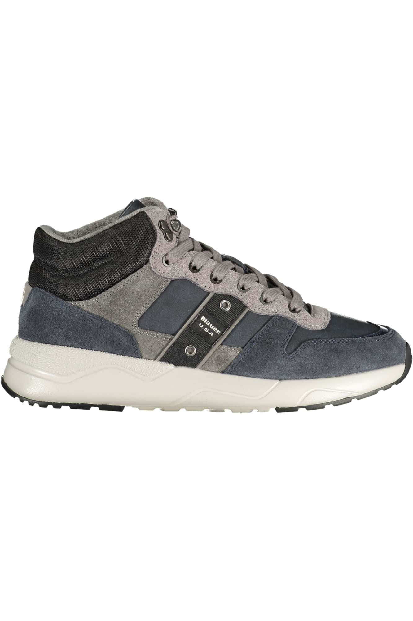 Blauer heren sportschoenen bruin
