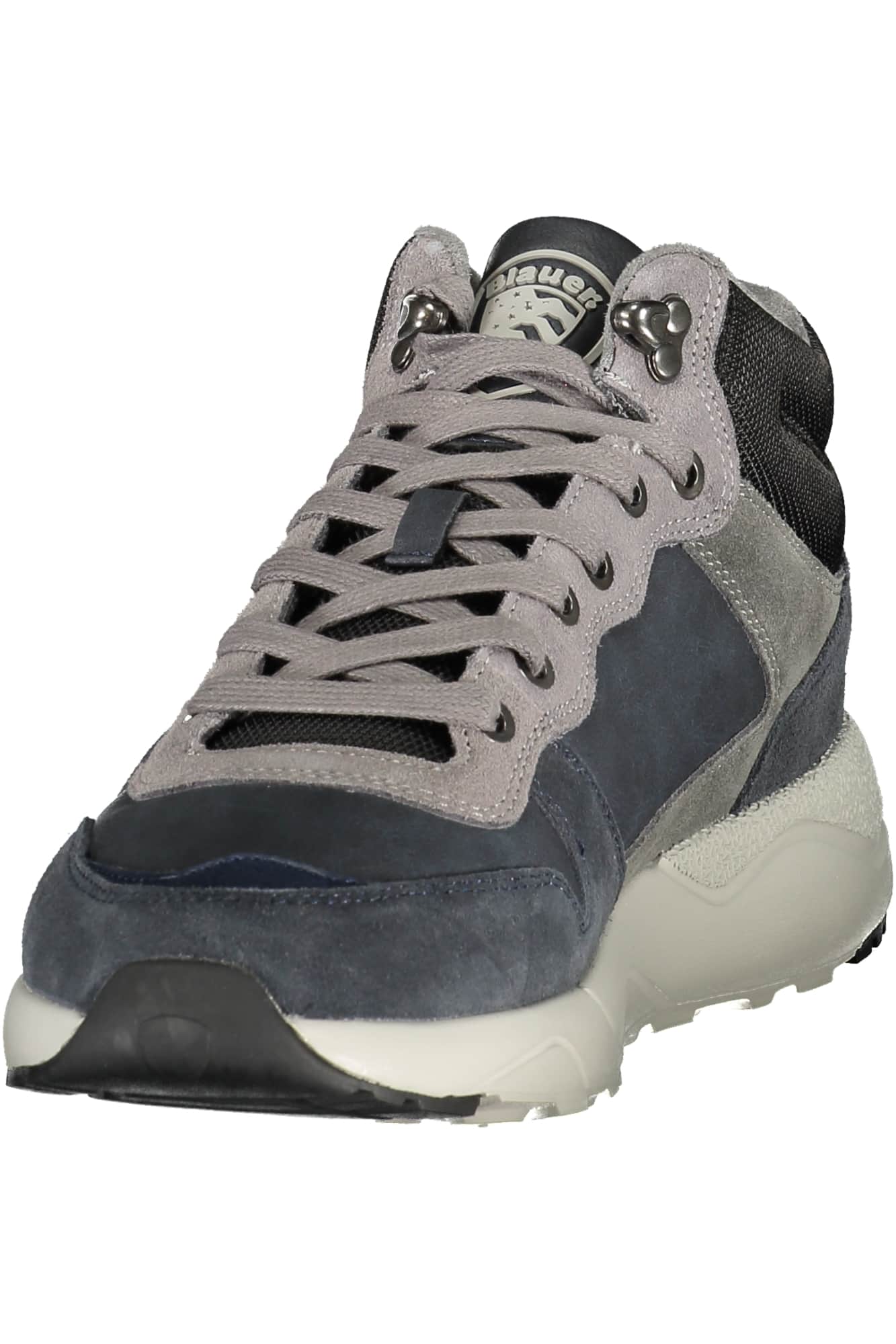 Blauer heren sportschoenen bruin