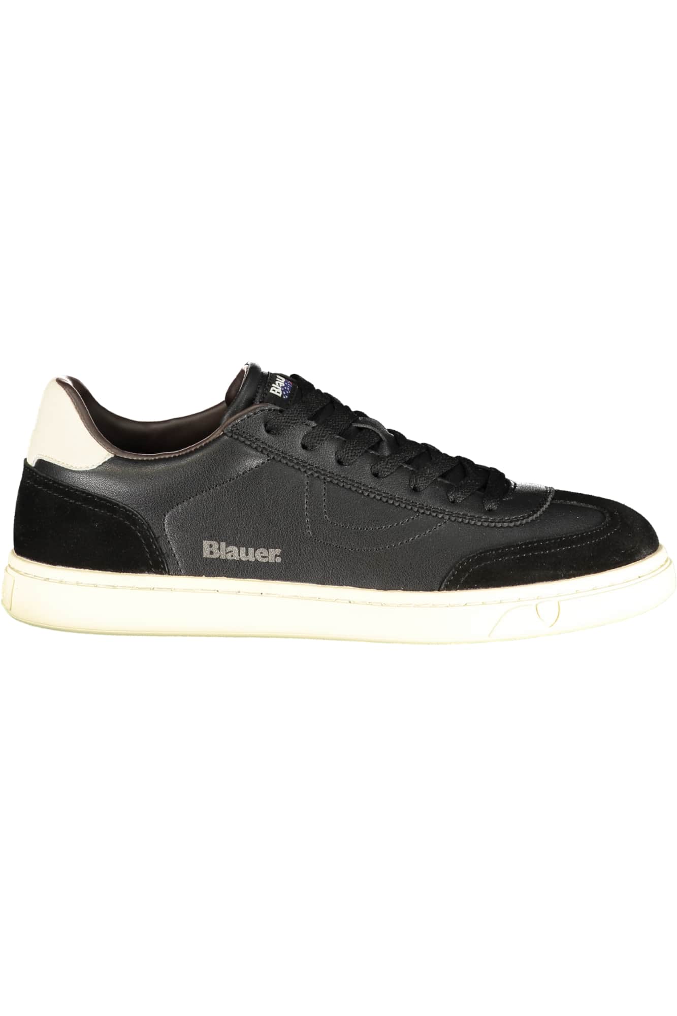 Blauer heren zwart sportschoenen