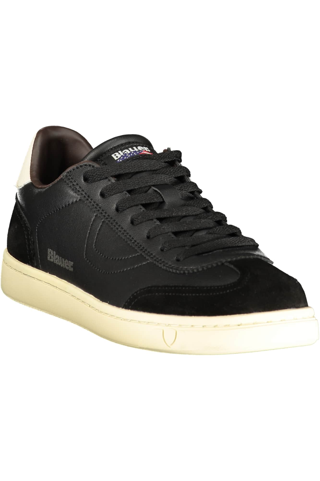 Blauer heren zwart sportschoenen