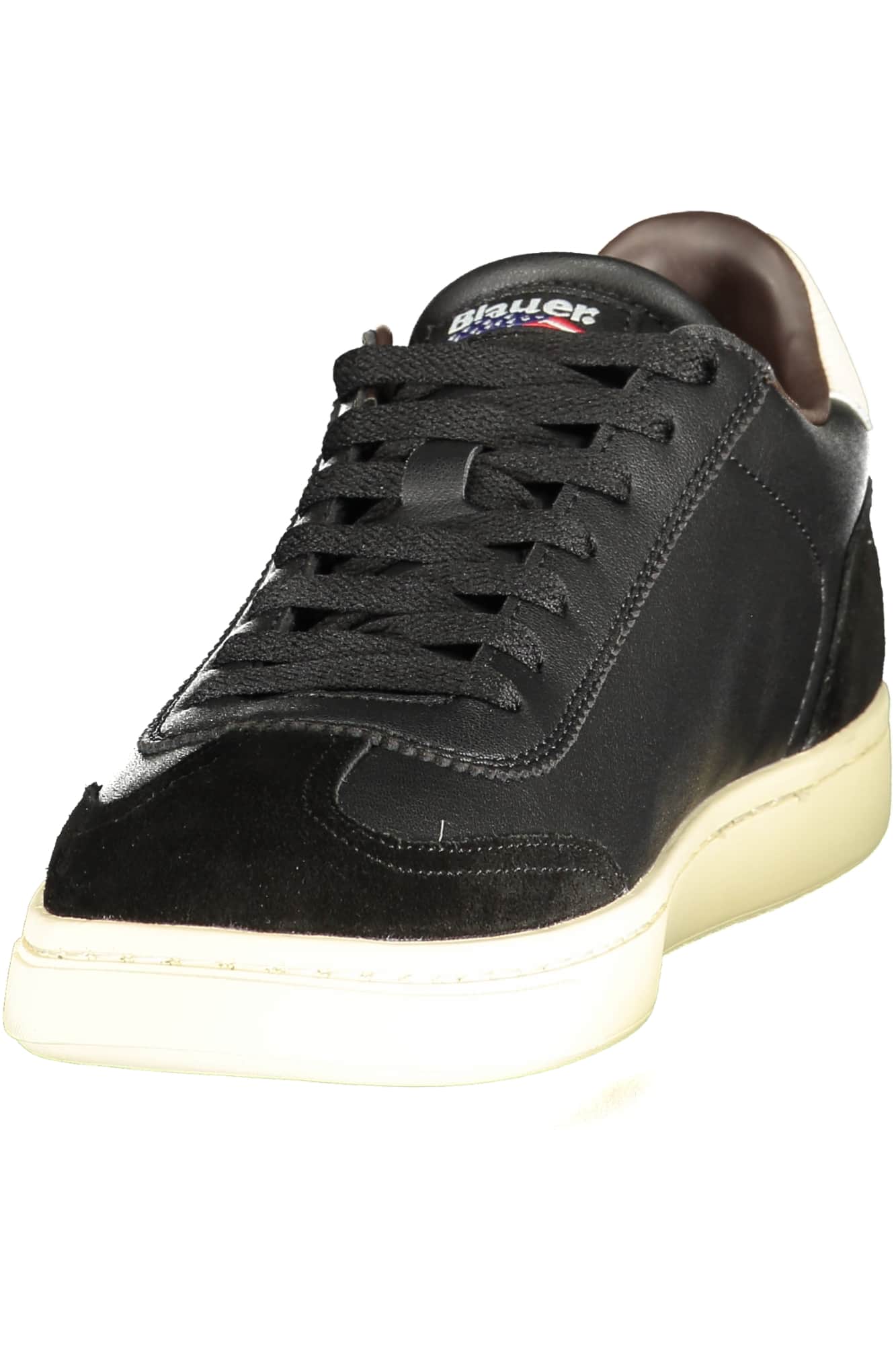 Blauer heren zwart sportschoenen