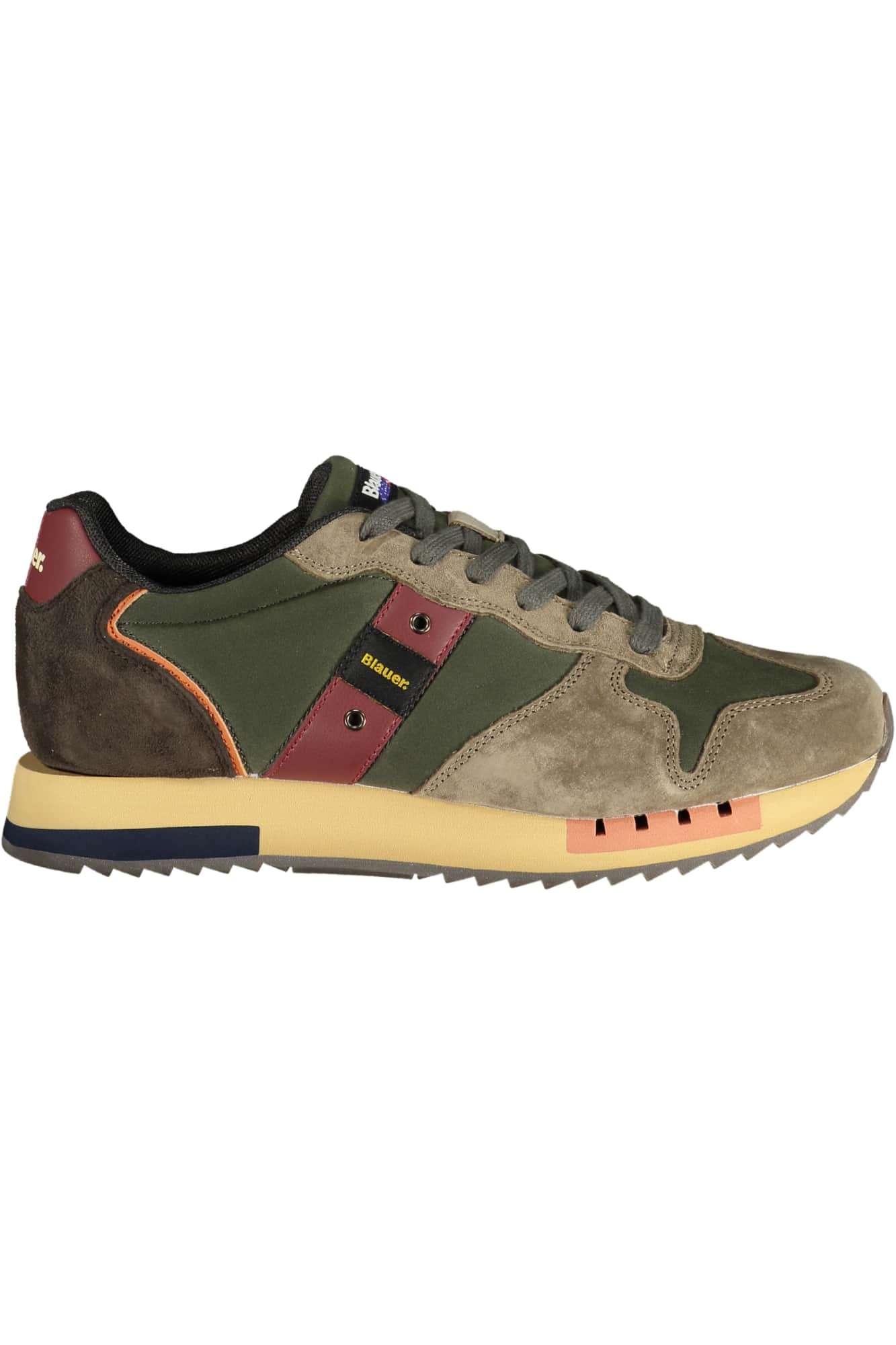 Blauer heren sportschoenen groen