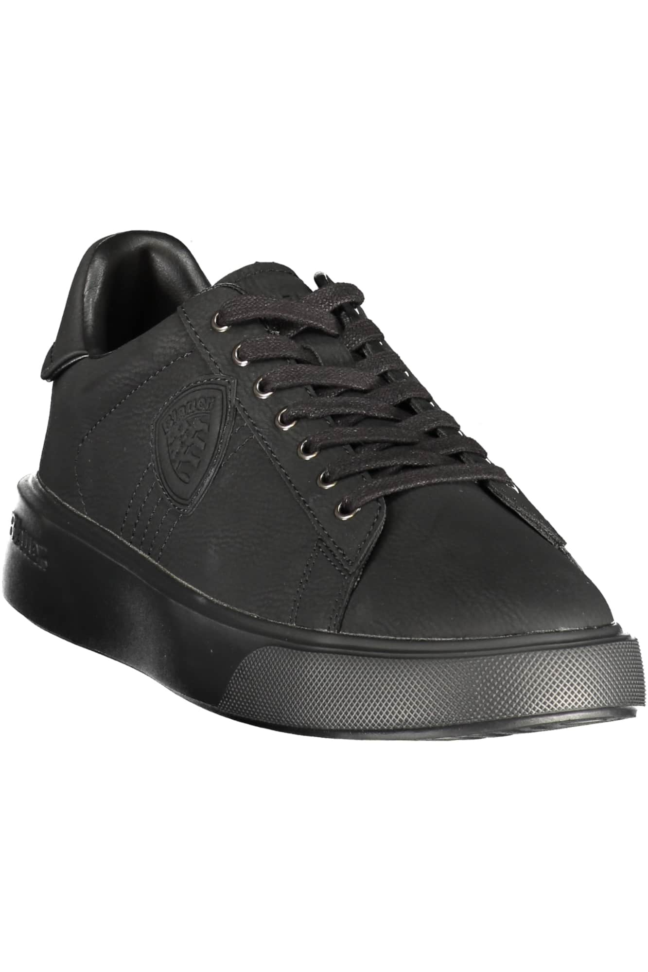 Blauer heren zwart sportschoenen