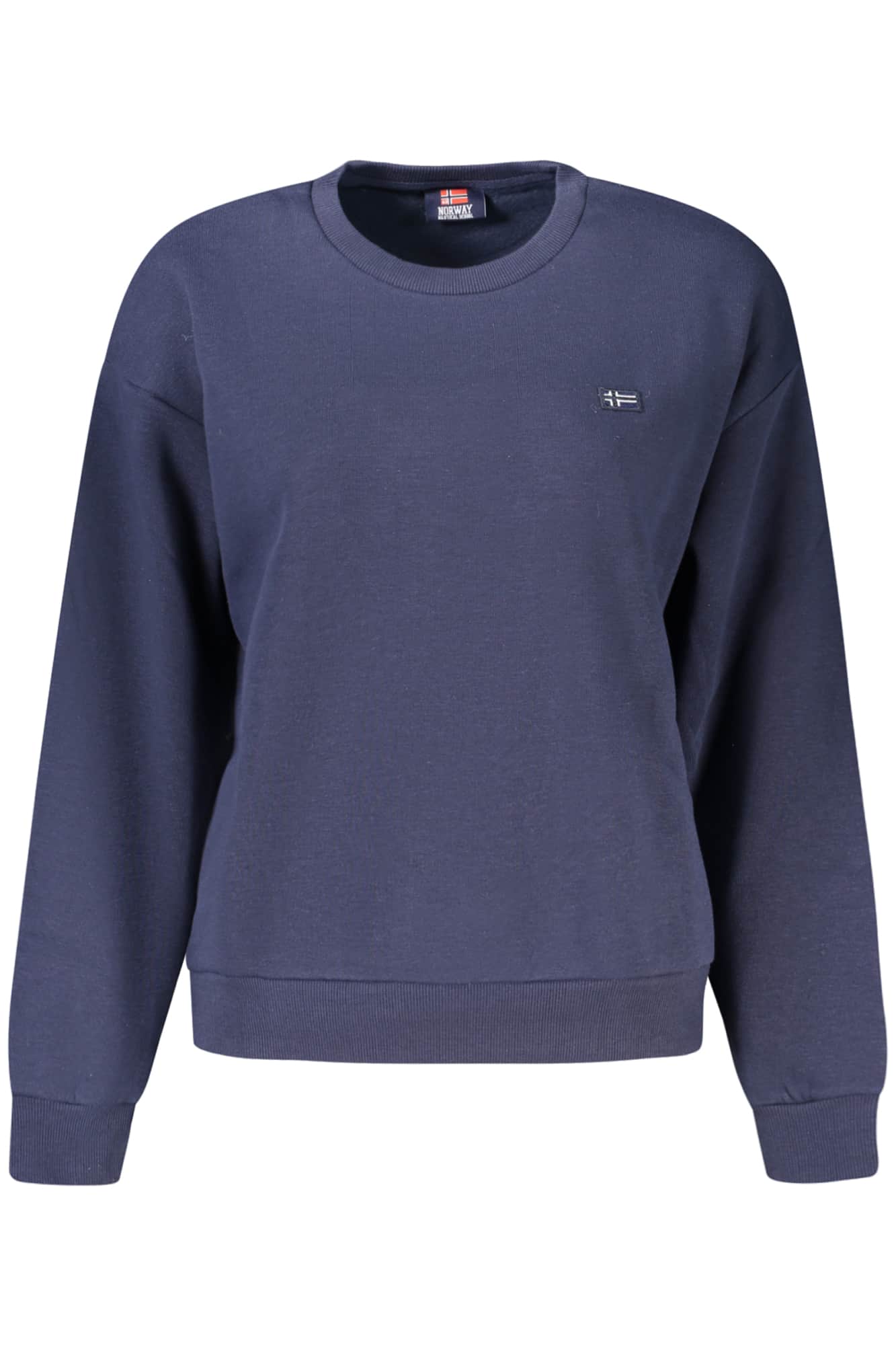 Norway 1963 dames met rits sweater, blauw
