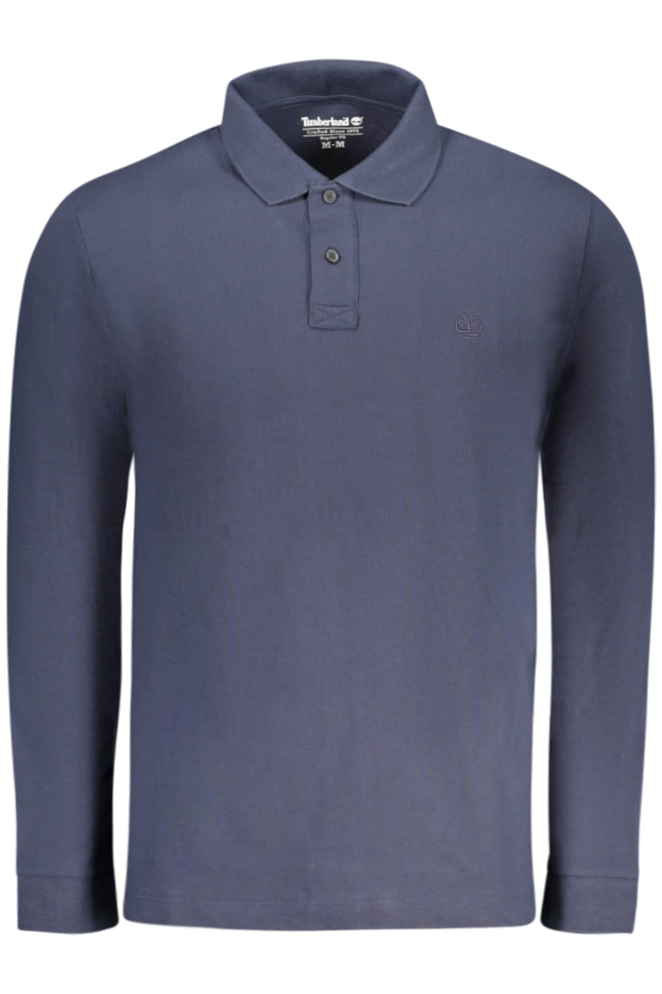 Timberland heren lange mouw polo, blauw