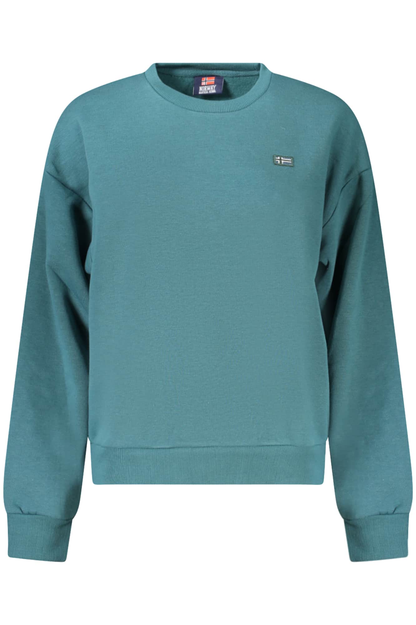 Norway 1963 dames met rits sweater, blauw