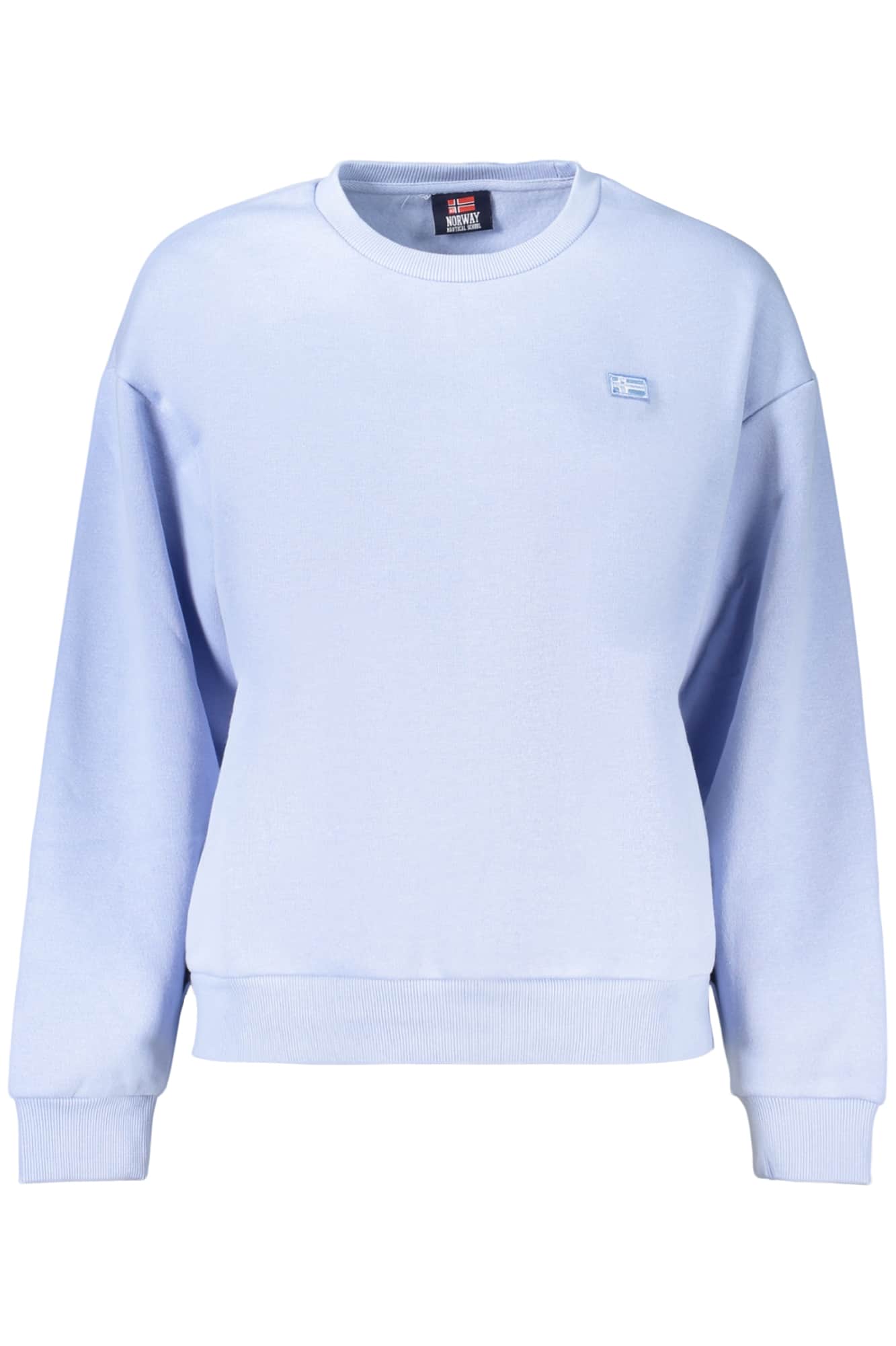 Norway 1963 dames met rits sweater, blauw