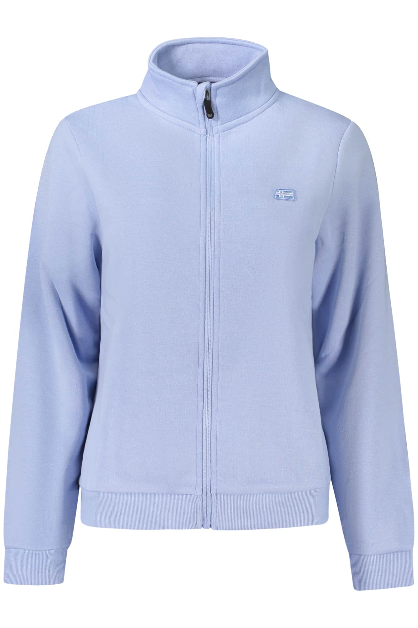 Norway 1963 dames blauw met rits sweater
