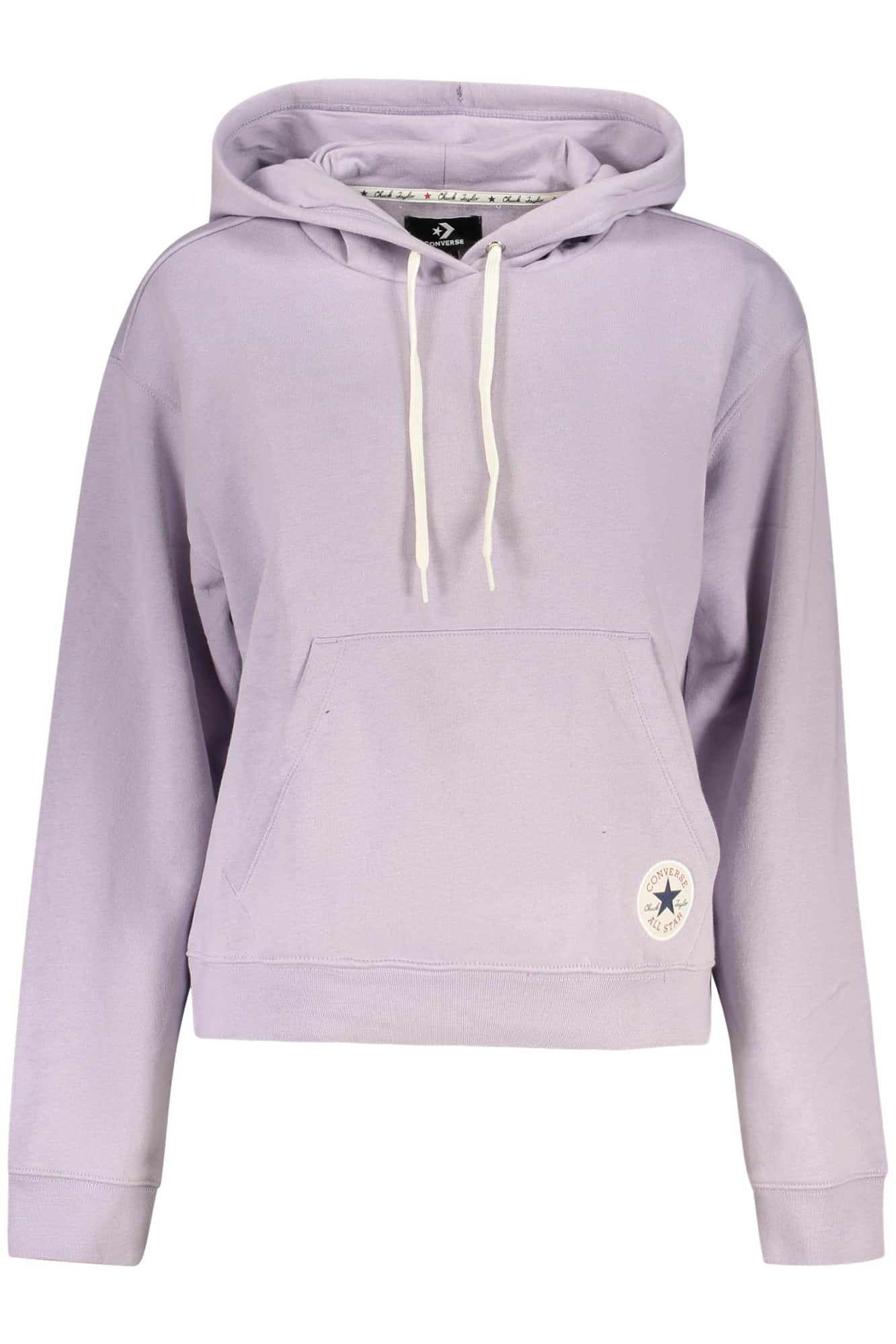 Converse Dames Met Rits Hoodie, Zwart