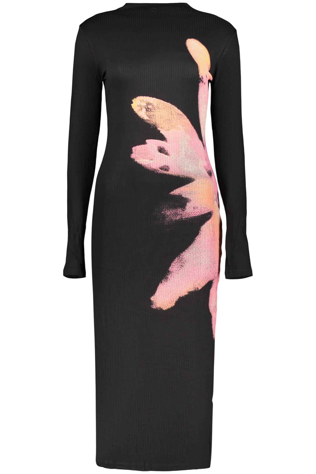Desigual dames lang zwart jurk