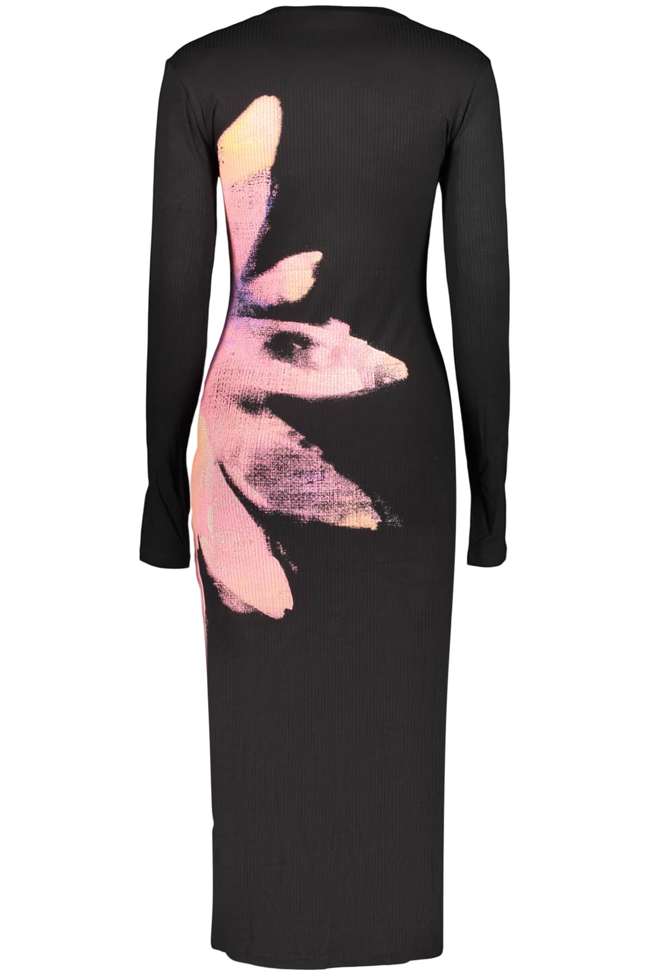Desigual dames lang zwart jurk