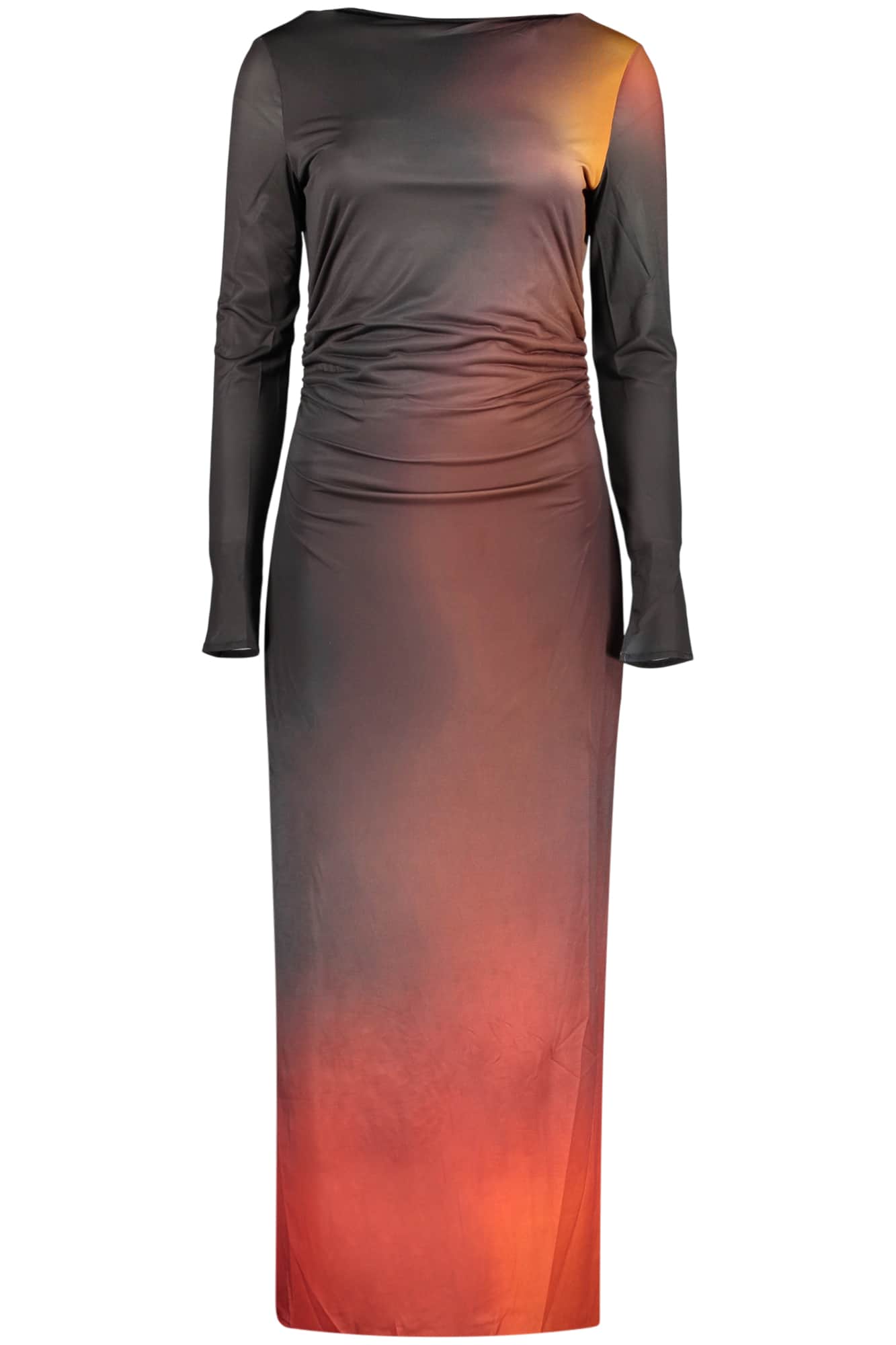 Desigual dames lang zwart jurk