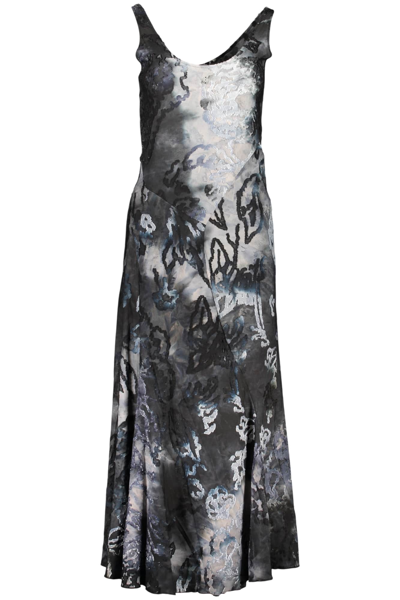 Desigual dames lang blauw jurk