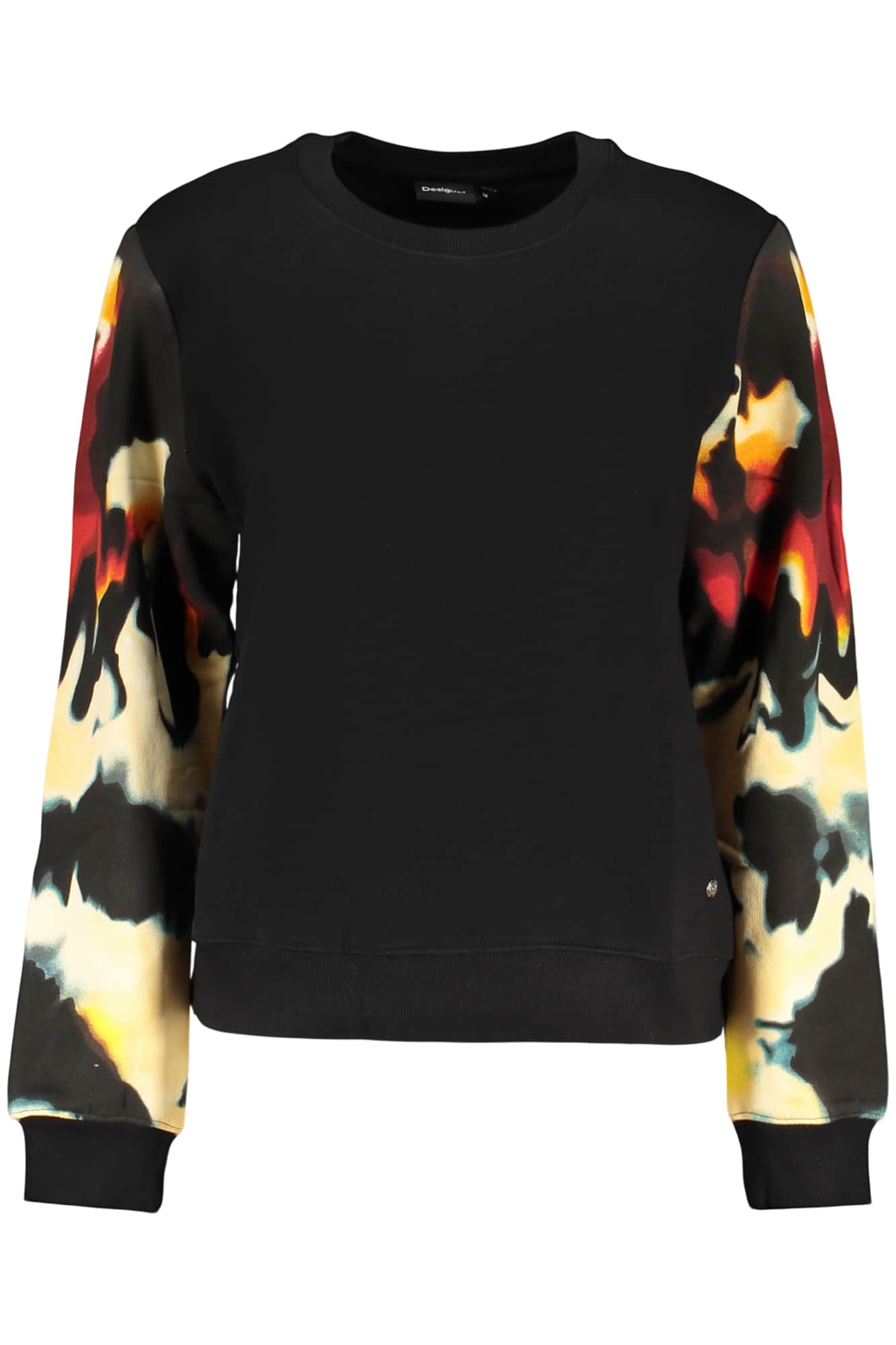 Desigual dames zwart met rits sweater
