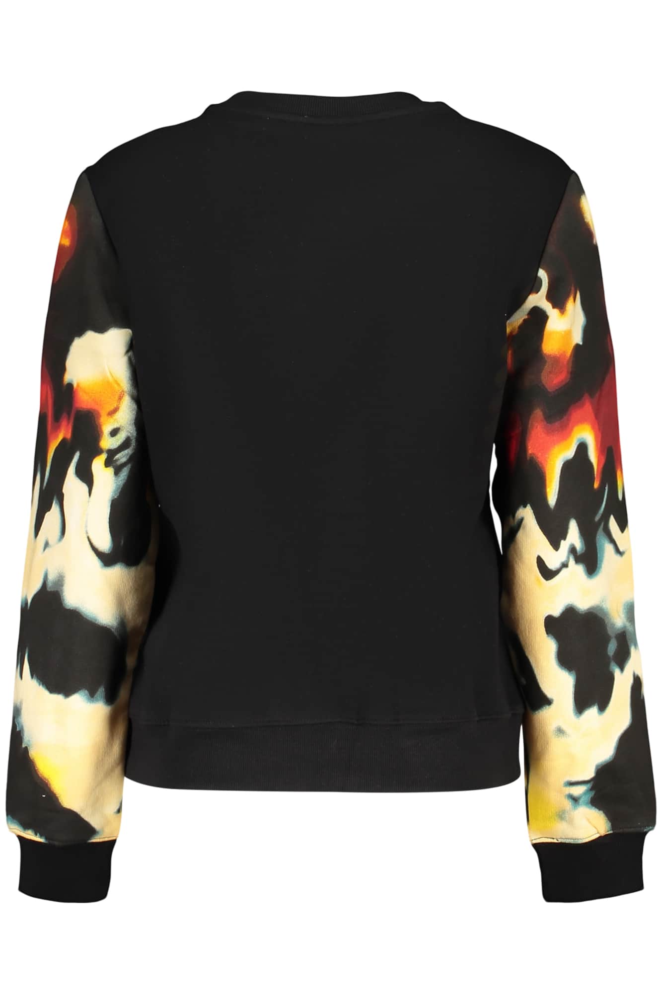 Desigual dames zwart met rits sweater