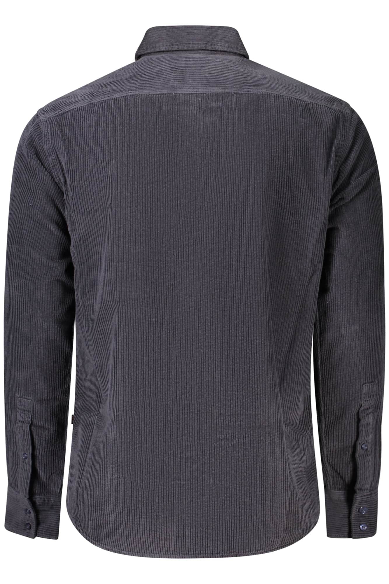 Boss heren lange mouw blauw shirt