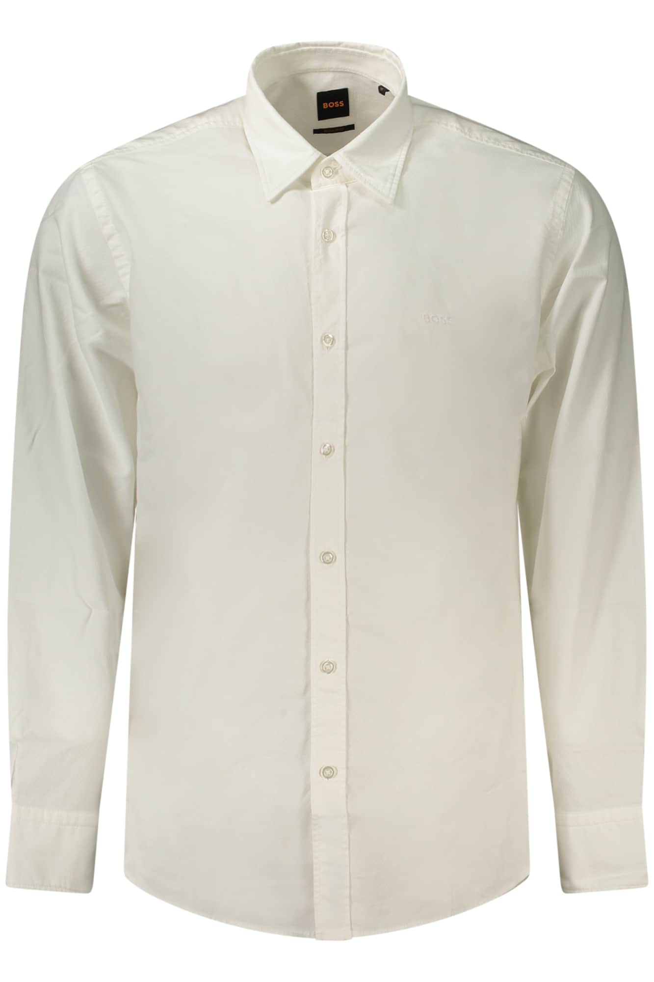 Boss heren lange mouw blauw shirt