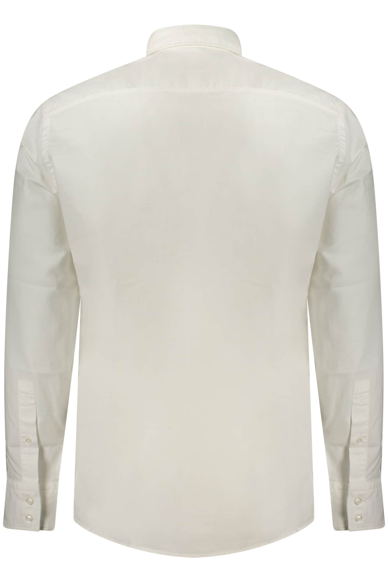 Boss heren lange mouw blauw shirt