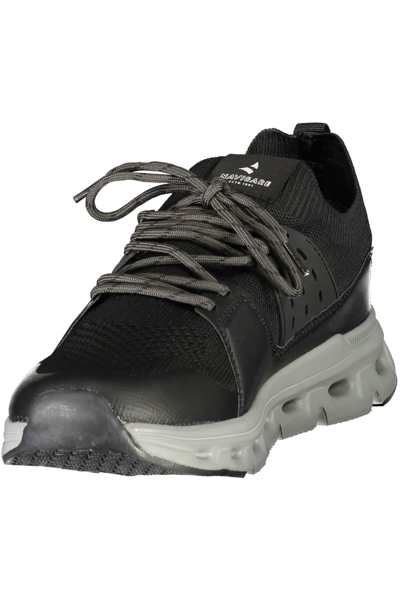 Navigate heren zwart sportschoenen