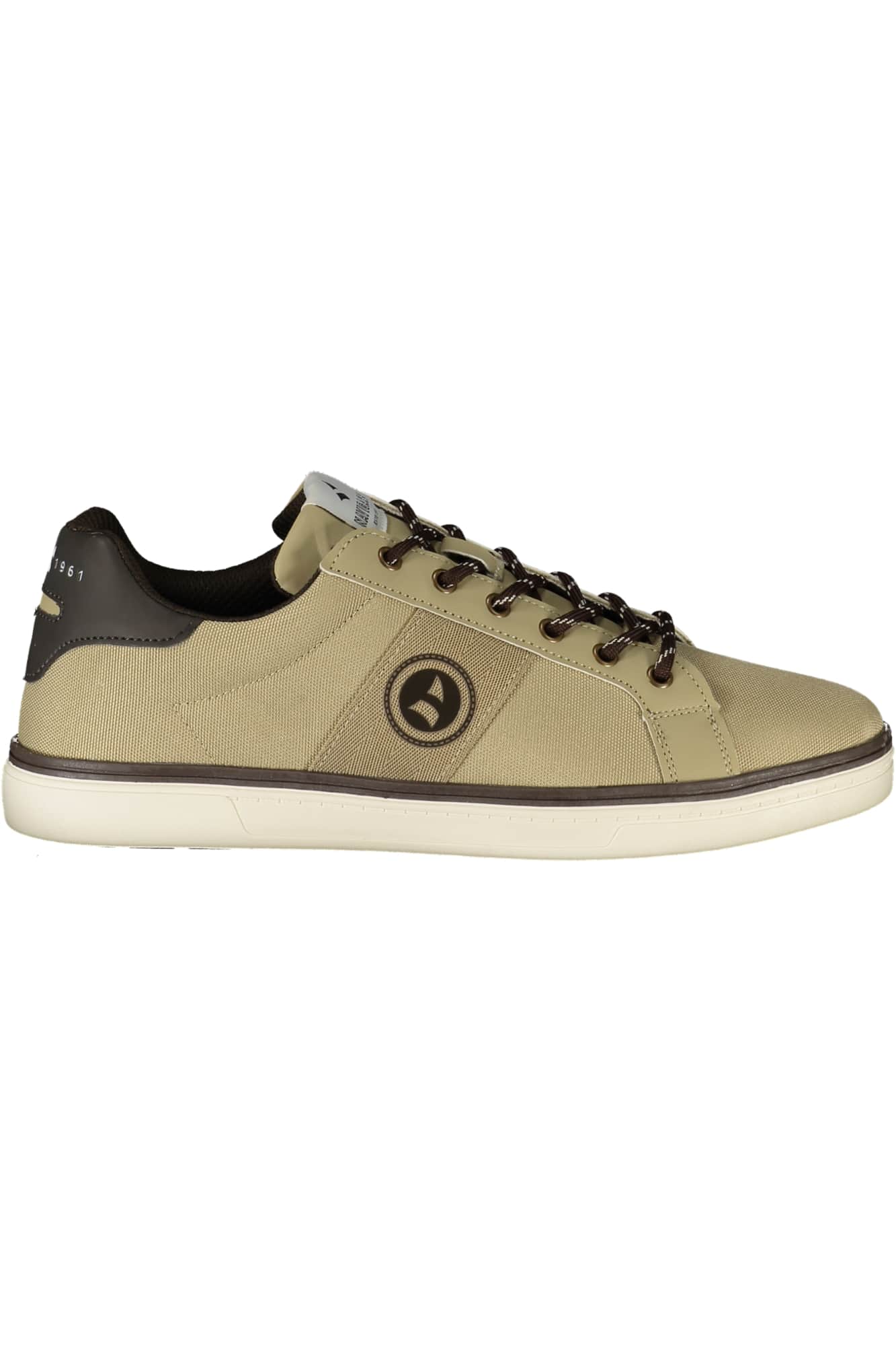 Navigate heren beige sportschoenen