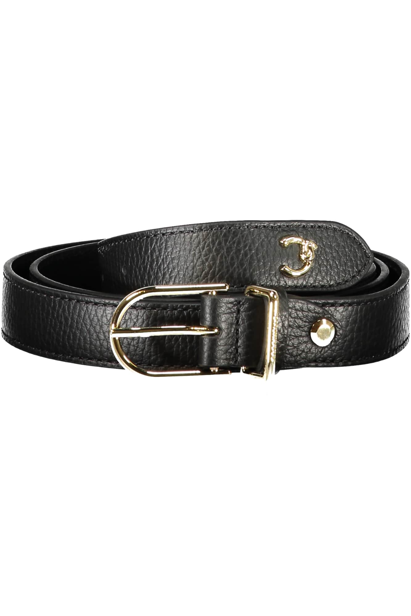 Coccinelle dames zwart leer riem